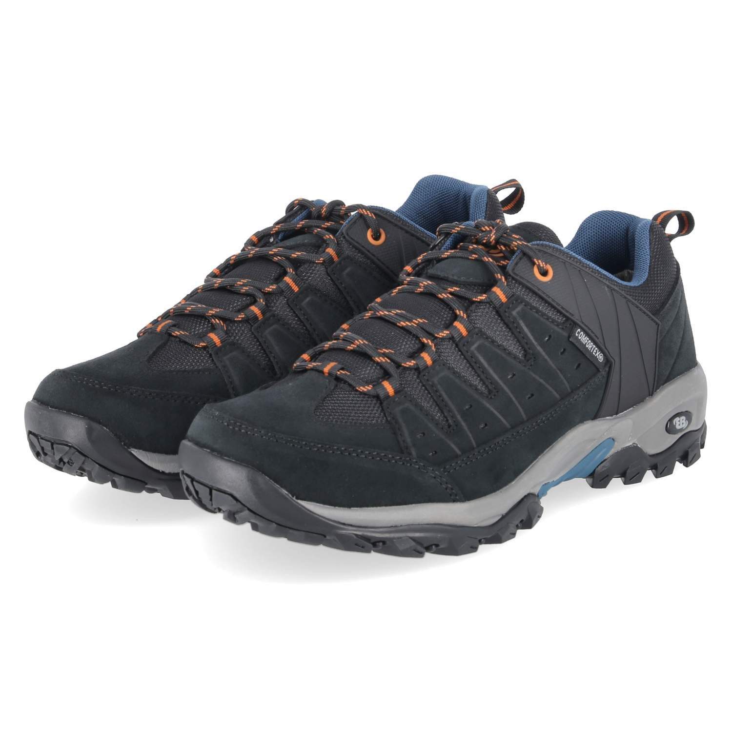 BRÜTTING Brütting 211524 Herren Leder & Textil schwarz-kombi Trekkingschuh