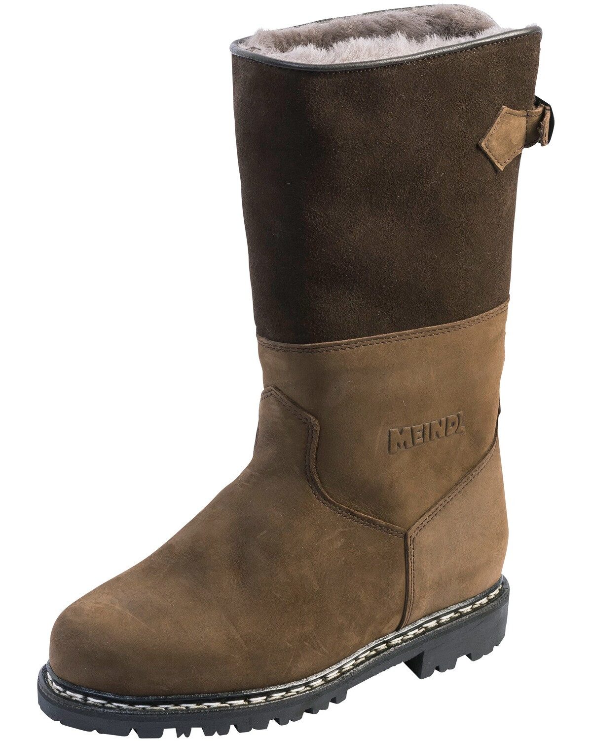 Meindl Damen-Pelzstiefel Arosa Winterstiefel