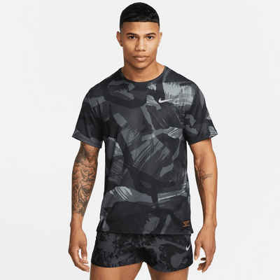 Nike Laufshirt Dri-FIT UV Miler Men's Short-Sleeve Camo Running Top