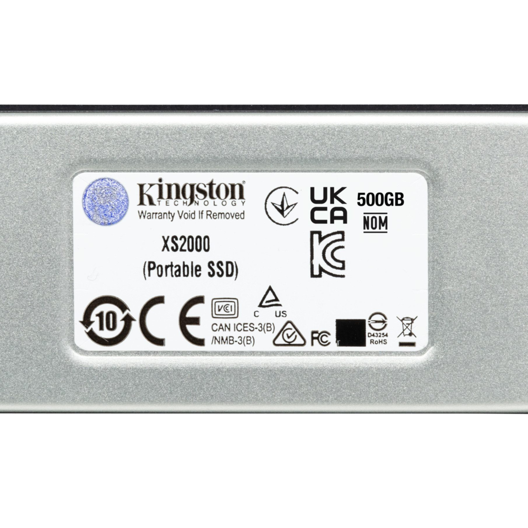 Kingston 2000G Tragbare SSD XS2000 externe SSD