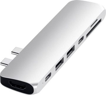 Satechi »Type-C Pro Hub 4K HDMI« Adapter zu USB 3.0, USB Typ C, Thunderbolt, HDMI, SD-Card, MicroSD-Card