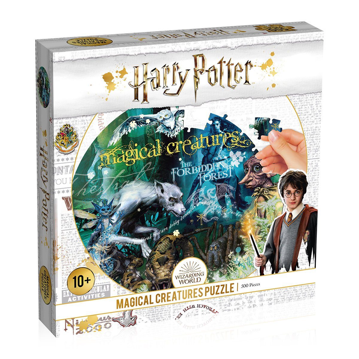Puzzleteile Puzzle Potter Teile, Magische Moves 500 Winning Puzzle Harry Tierwesen, 500