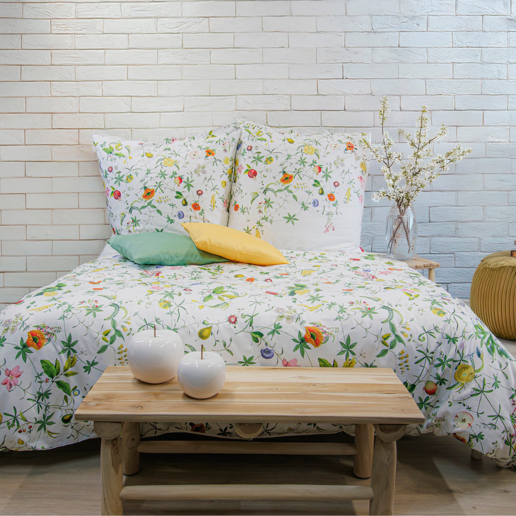 fleuresse Bettwäsche Bettwäsche, Mako-Satin, Blumen