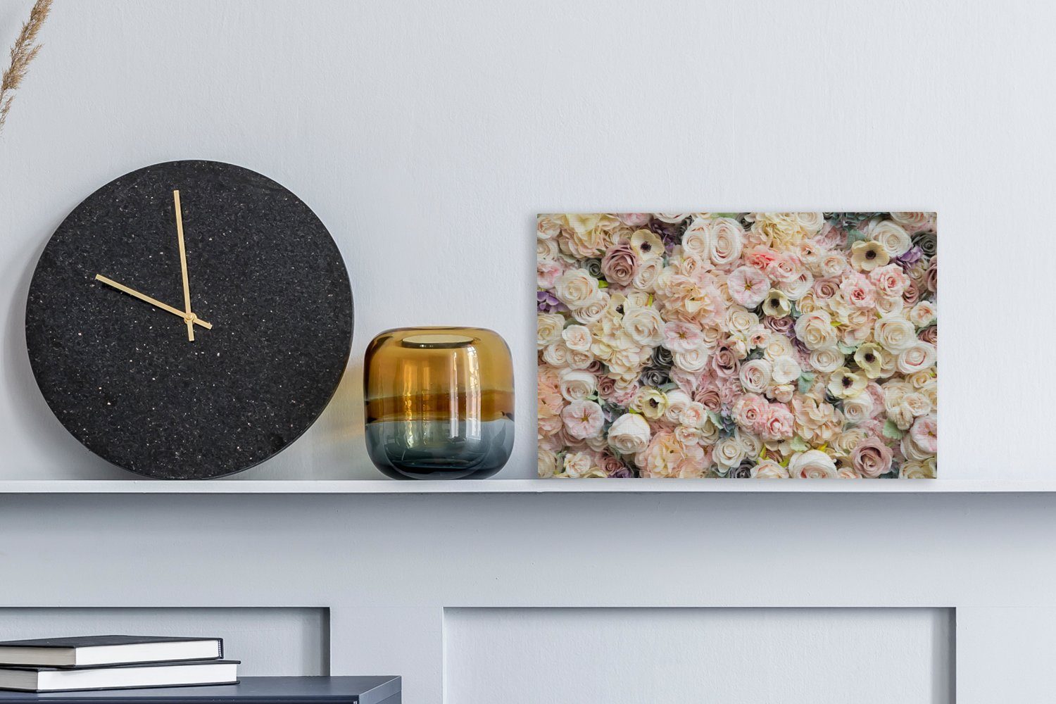 OneMillionCanvasses® Leinwandbild Rosen - Blumen - günstig online kaufen