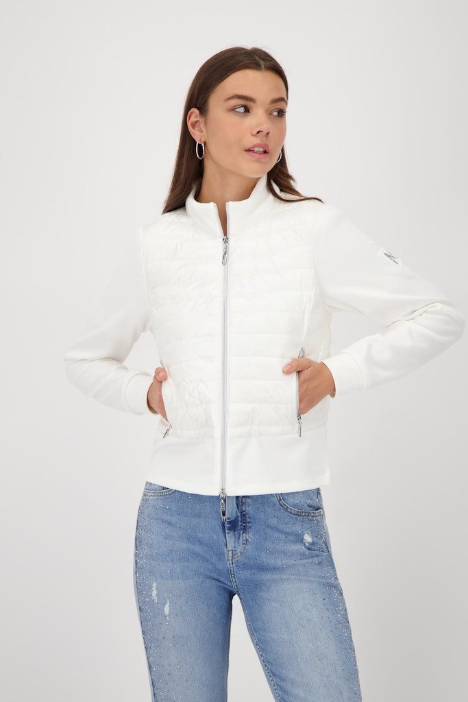 Monari Allwetterjacke Steppjacke Neopren an Ärmeln, günstig online kaufen
