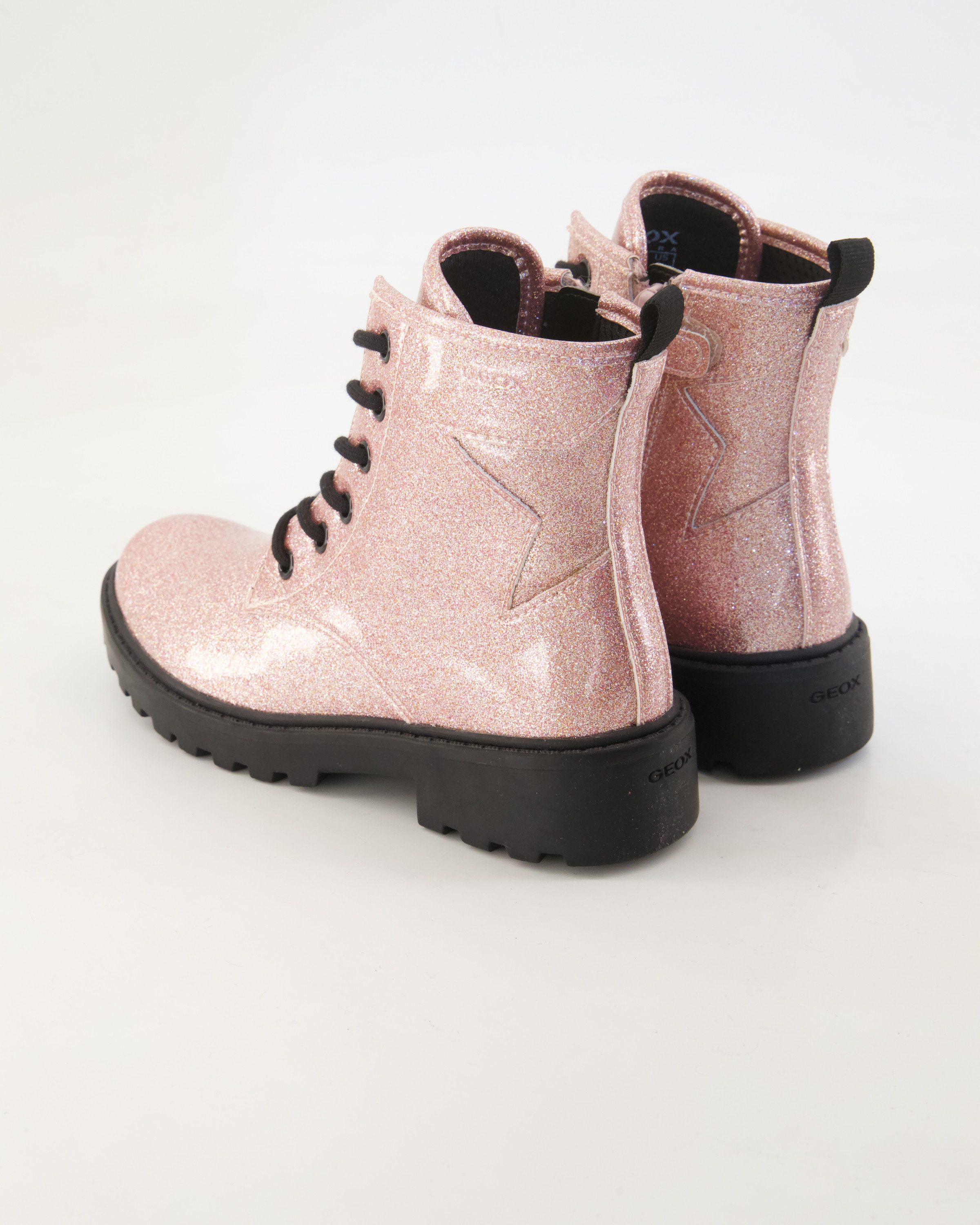 Geox J Casey Girl Schnürstiefel Obermaterial: Sonstiges Material