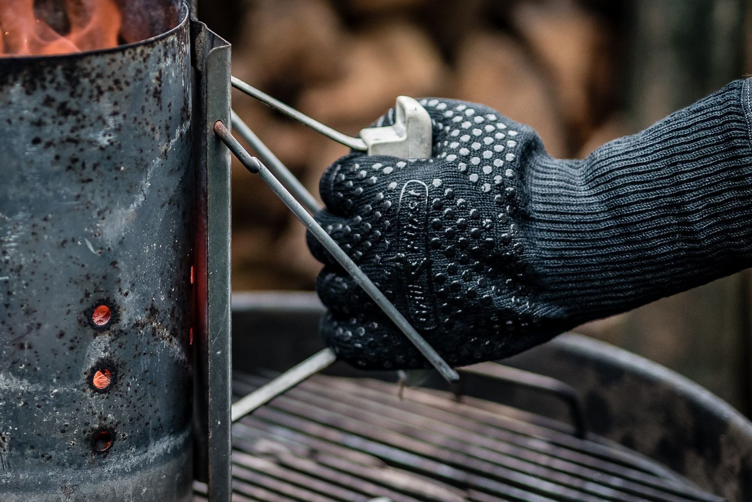 Grillfürst Grillhandschuhe Grillfürst Grillhandschuhe Silikon / Aramid (L-XL) - 1 Paar