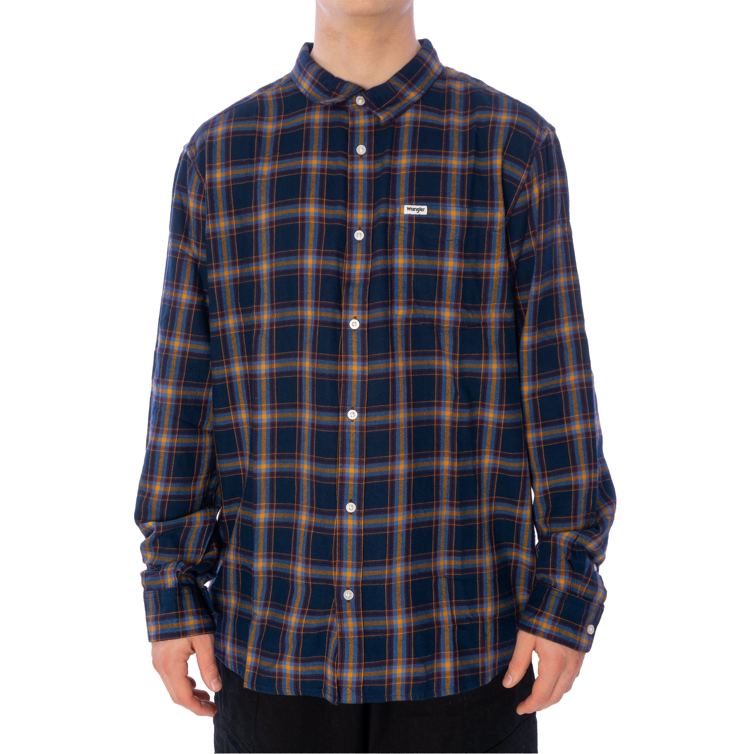 Karohemd Hemd Wrangler 1 Pocket