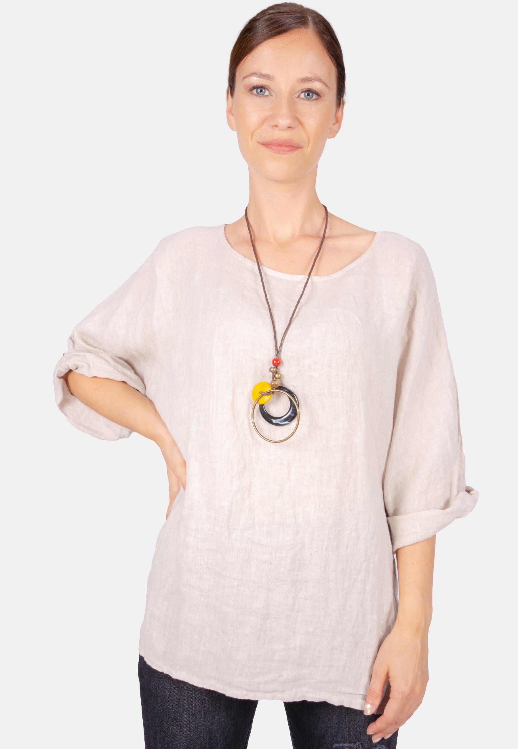 Seasons of April Kurzarmbluse Oversized Lina günstig online kaufen