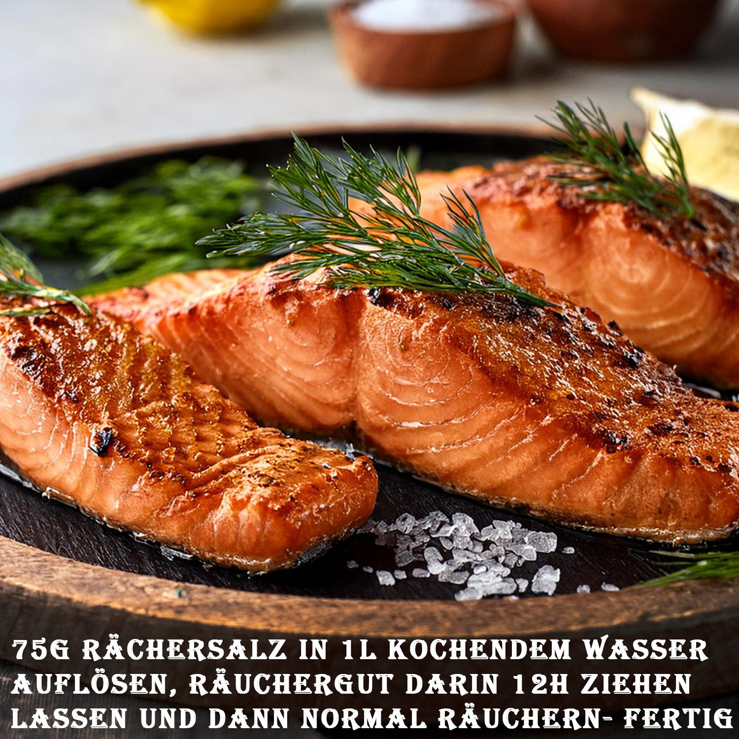 Moritz Räucherbox Räucherlauge Forelle Spezial 600g Räucherlake Salzmischung Nitrit Salz NPS Salz zum Pökeln – Bild 2 von 5