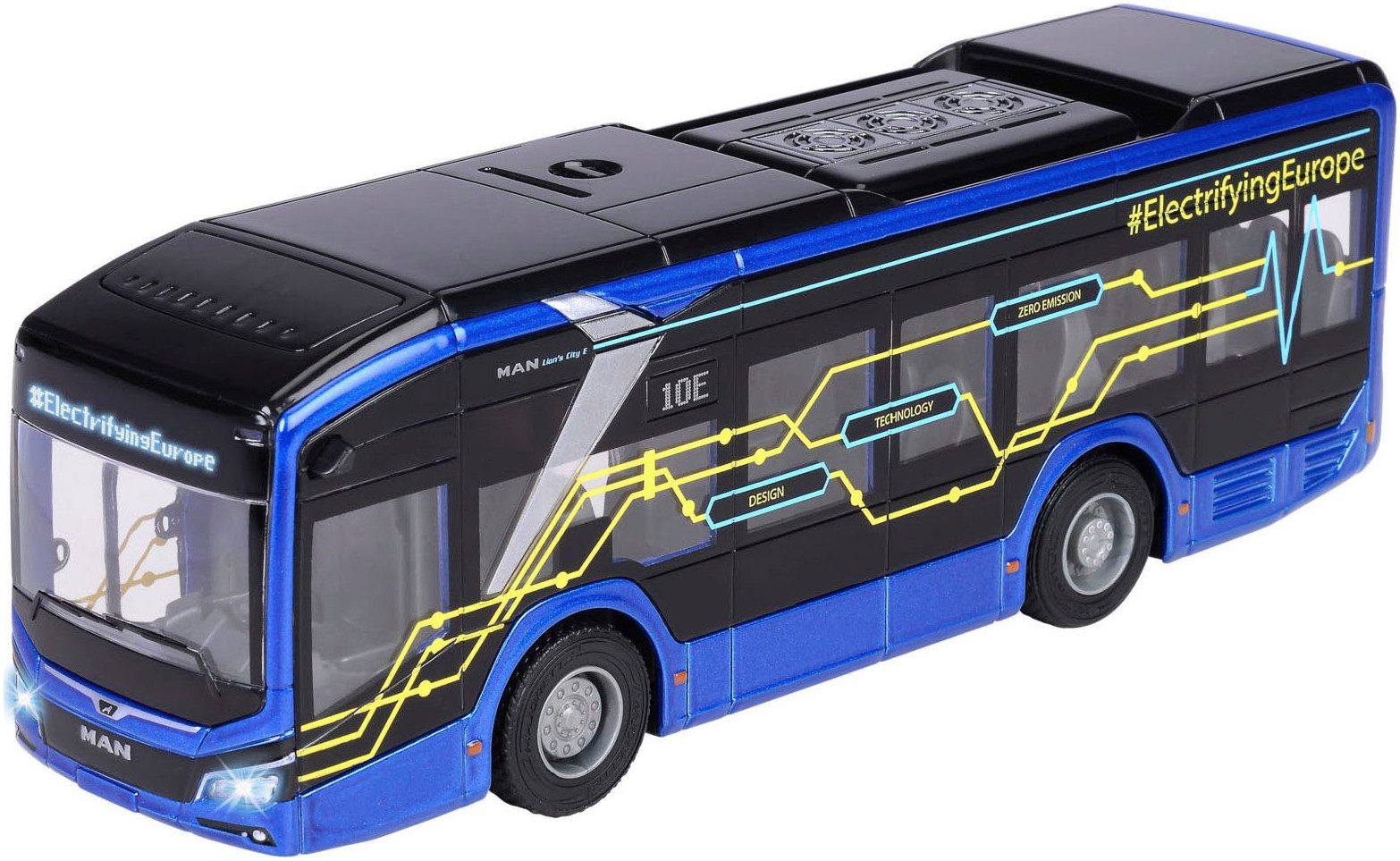 majORETTE Spielzeug-Bus MAN Lion's City 10 günstig online kaufen