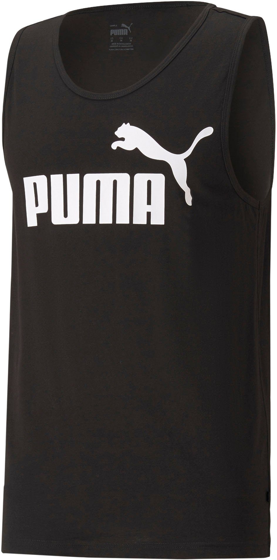 PUMA Tanktop ESS TANK Black Puma