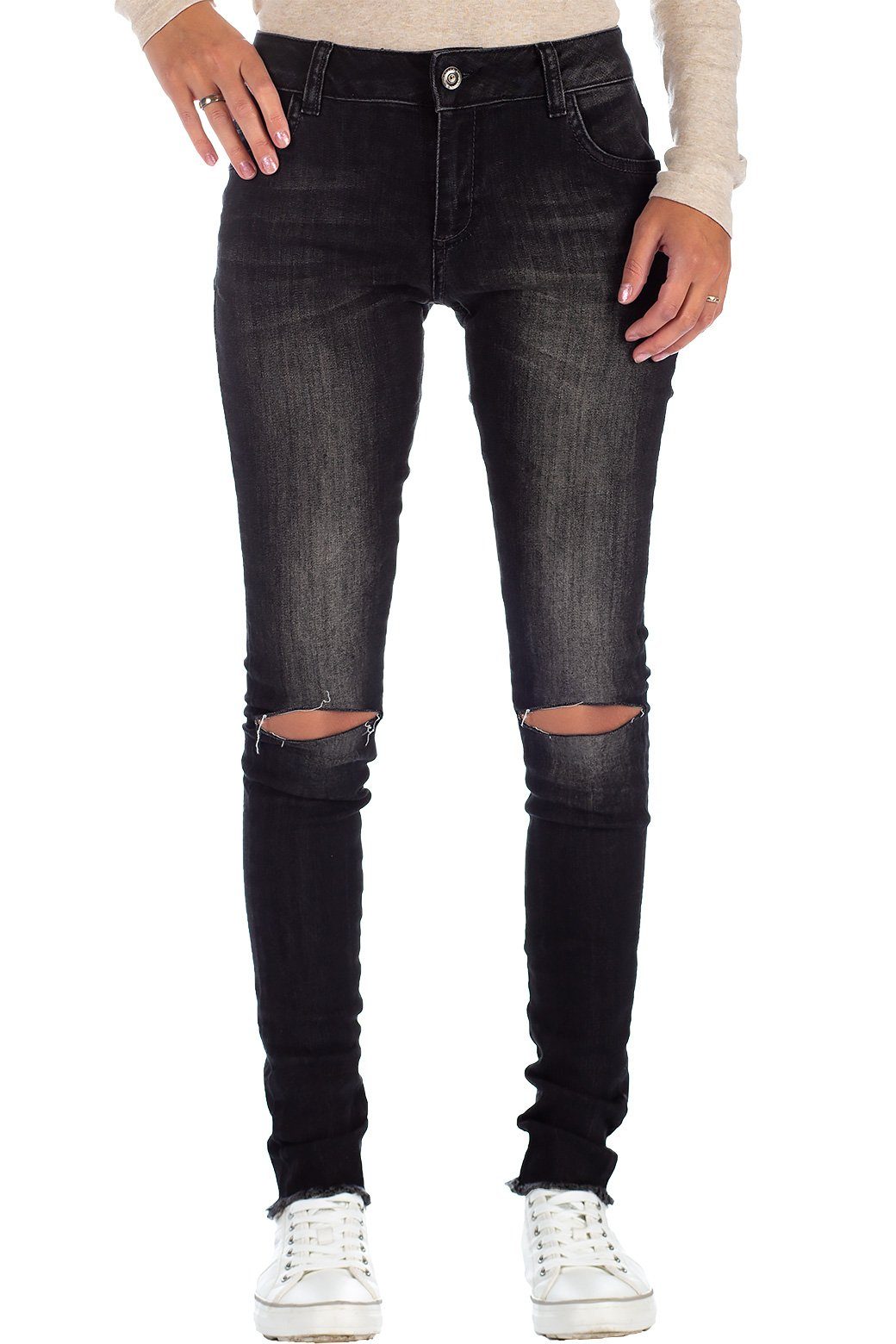 Cipo & Baxx 5-Pocket-Jeans Stonewashed Hose günstig online kaufen