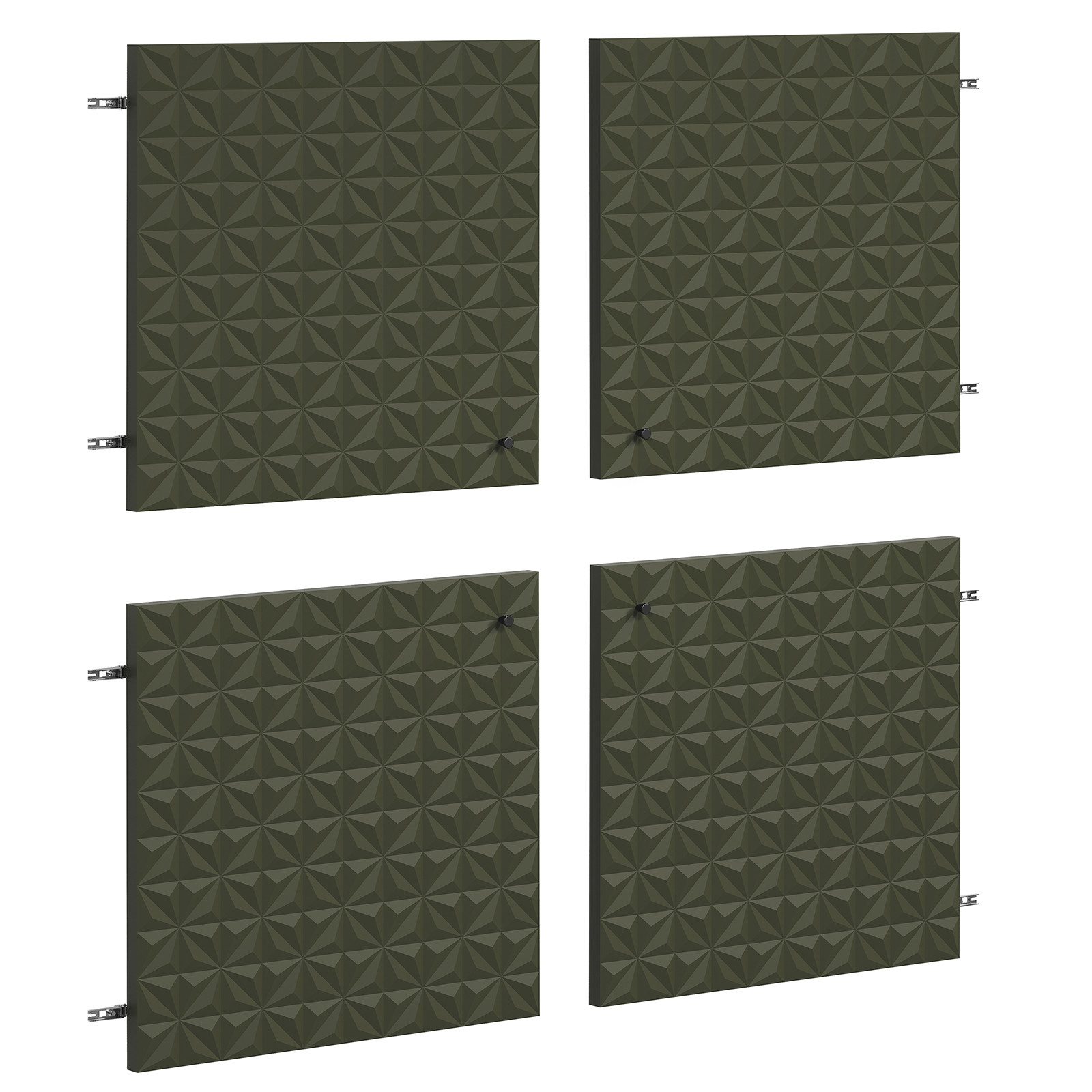 trendteam Schranktür, Möbeltüren Двери Schrankzubehör Schrank Möbel Dark Green 60x60x2cm