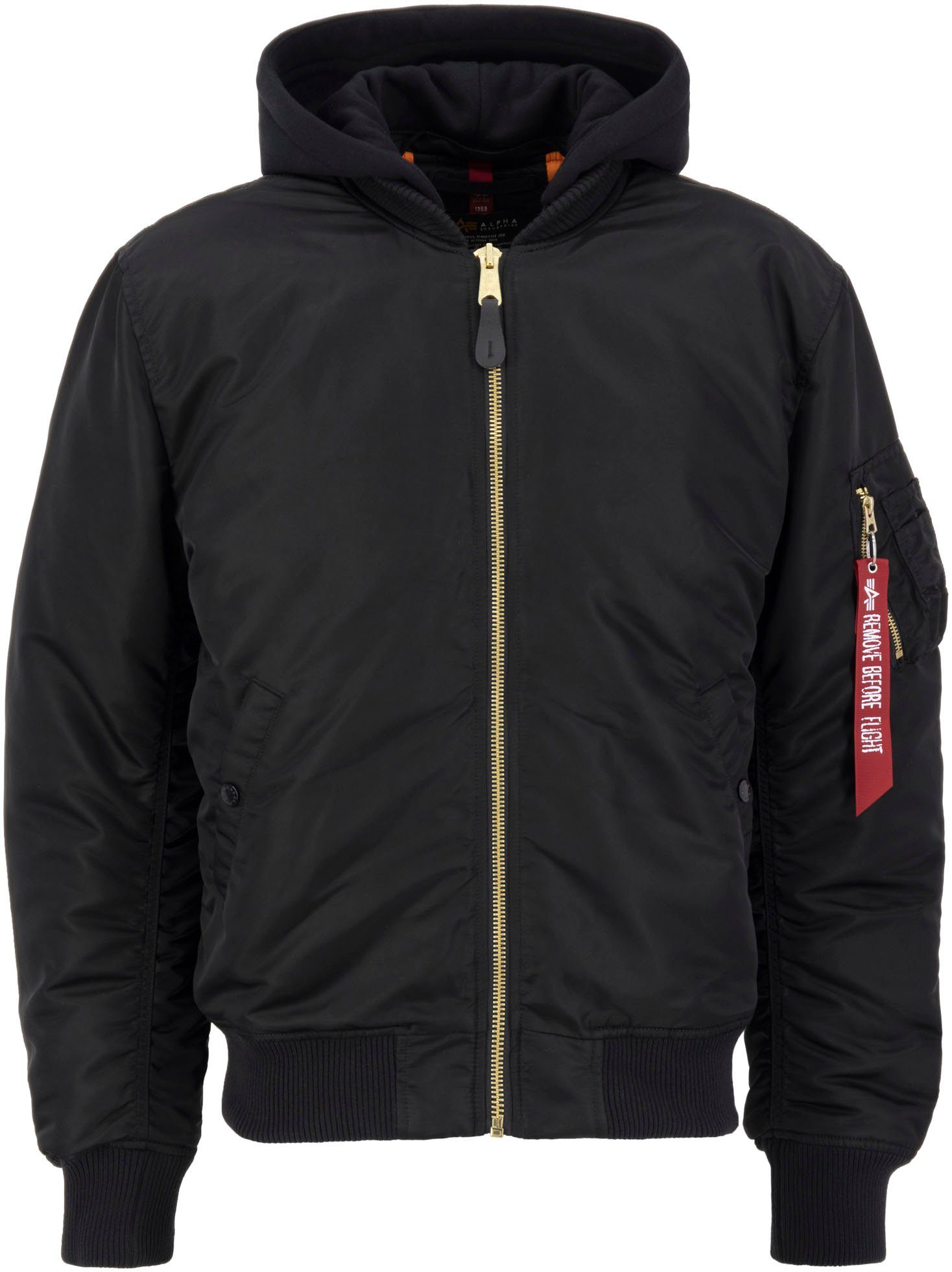 Alpha Industries Bomberjacke MA-1 ZH Back EMB