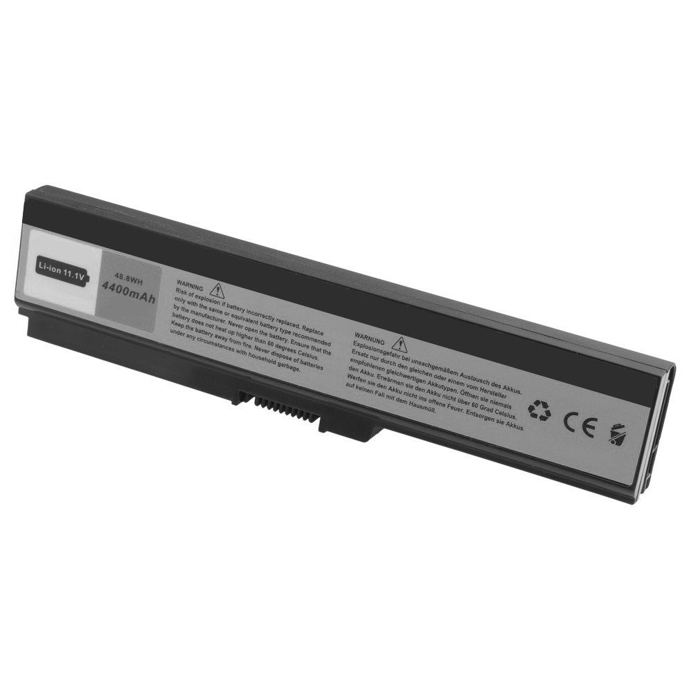 GOLDBATT Akku für Toshiba PA3634 Equium U400124 U400145 U400146 PA3634 PABAS117 4400 mAh Laptop-Akku ersatzakku 4400 mAh (11,1 V, 1 St), 100% kompatibel durch maßgefertigte Passform inklusive Überladungs- und Kurzschlussschutz