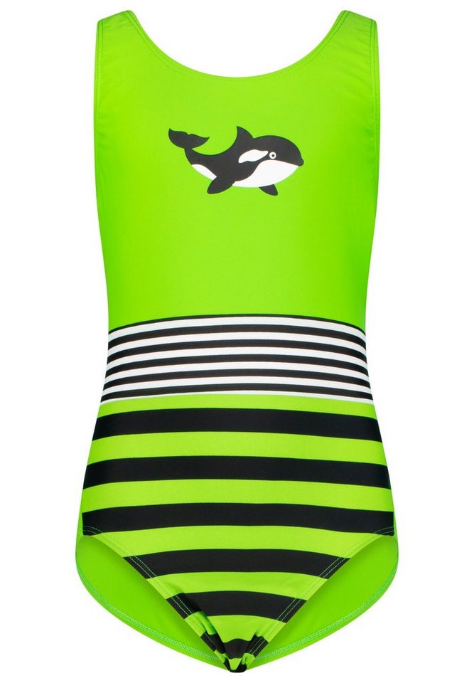 Beco Beermann Badeanzug BECO-SEALIFE® mit Orca-Print und UV-Schutz 50+