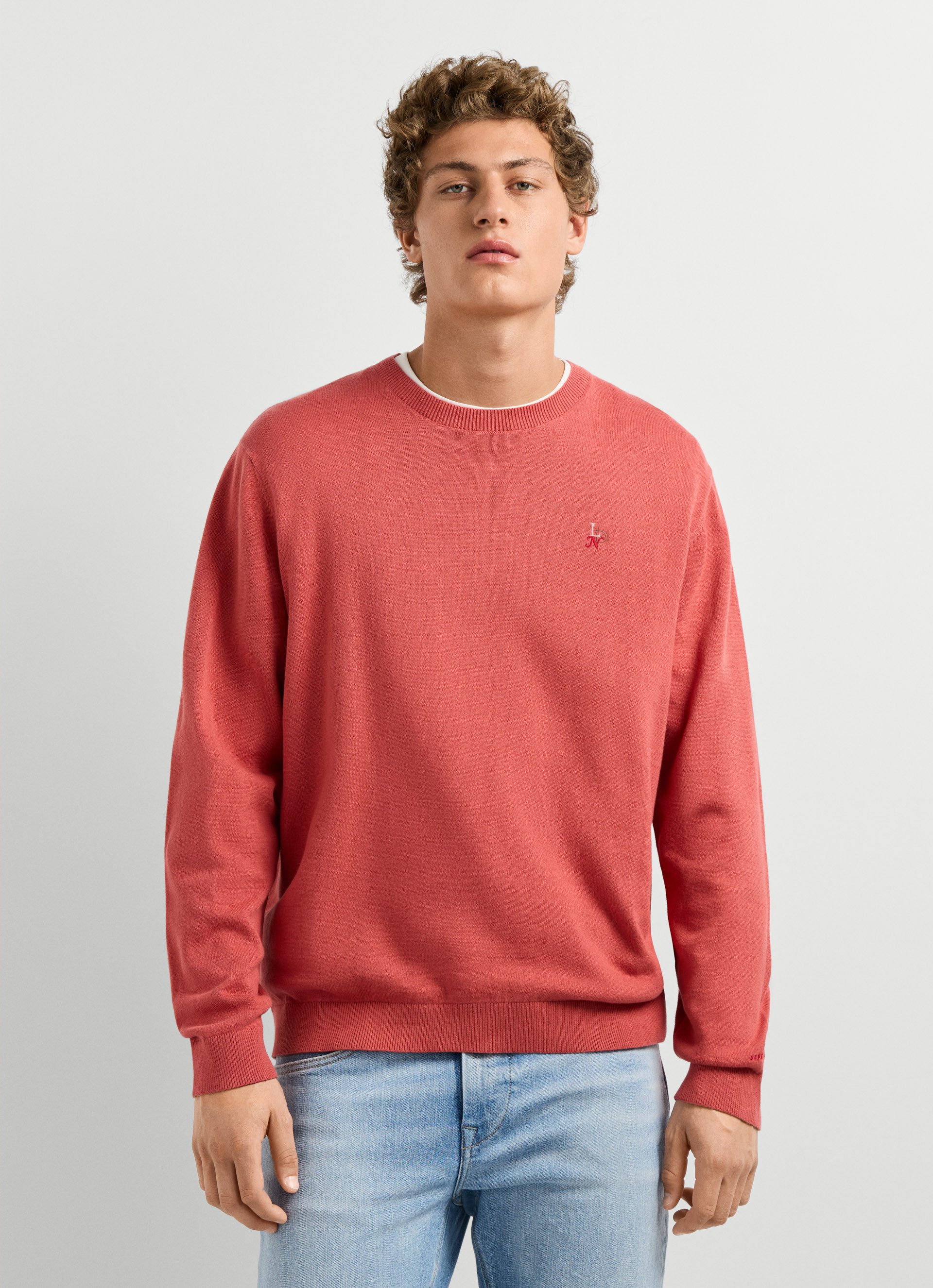 Pepe Jeans DANIELS mit gestickten Details, Baumwolle
