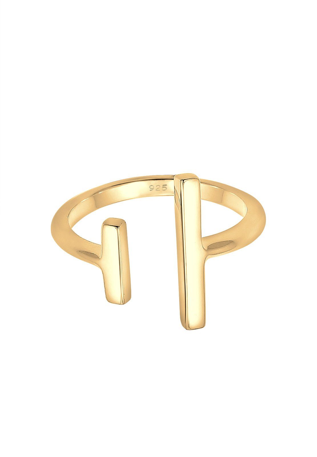 Elli Fingerring Offen Verstellbar Geo Stab günstig online kaufen
