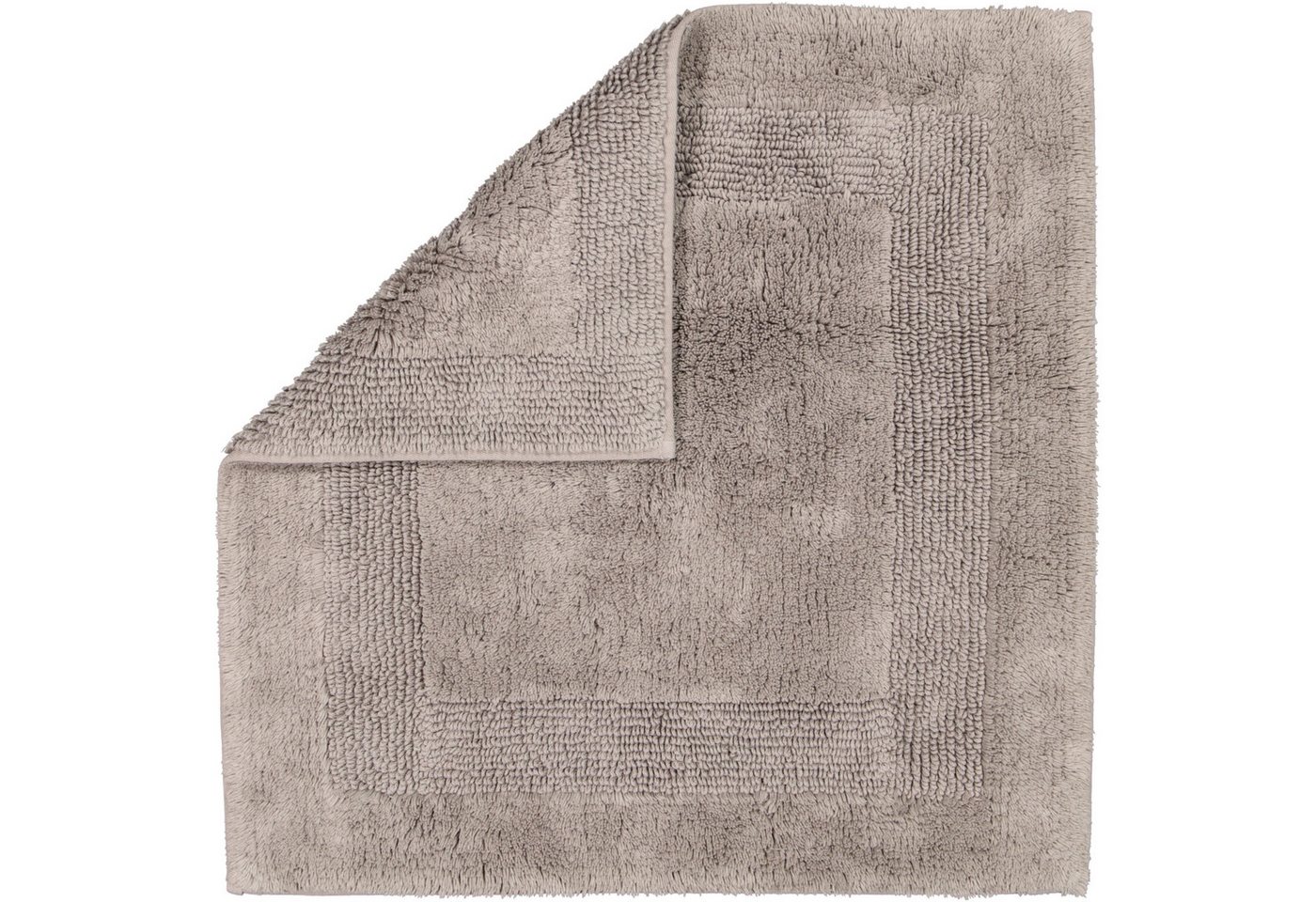 Cawö Home Badematte Luxus Badteppich 1000, 100% Baumwolle, Wendeteppich