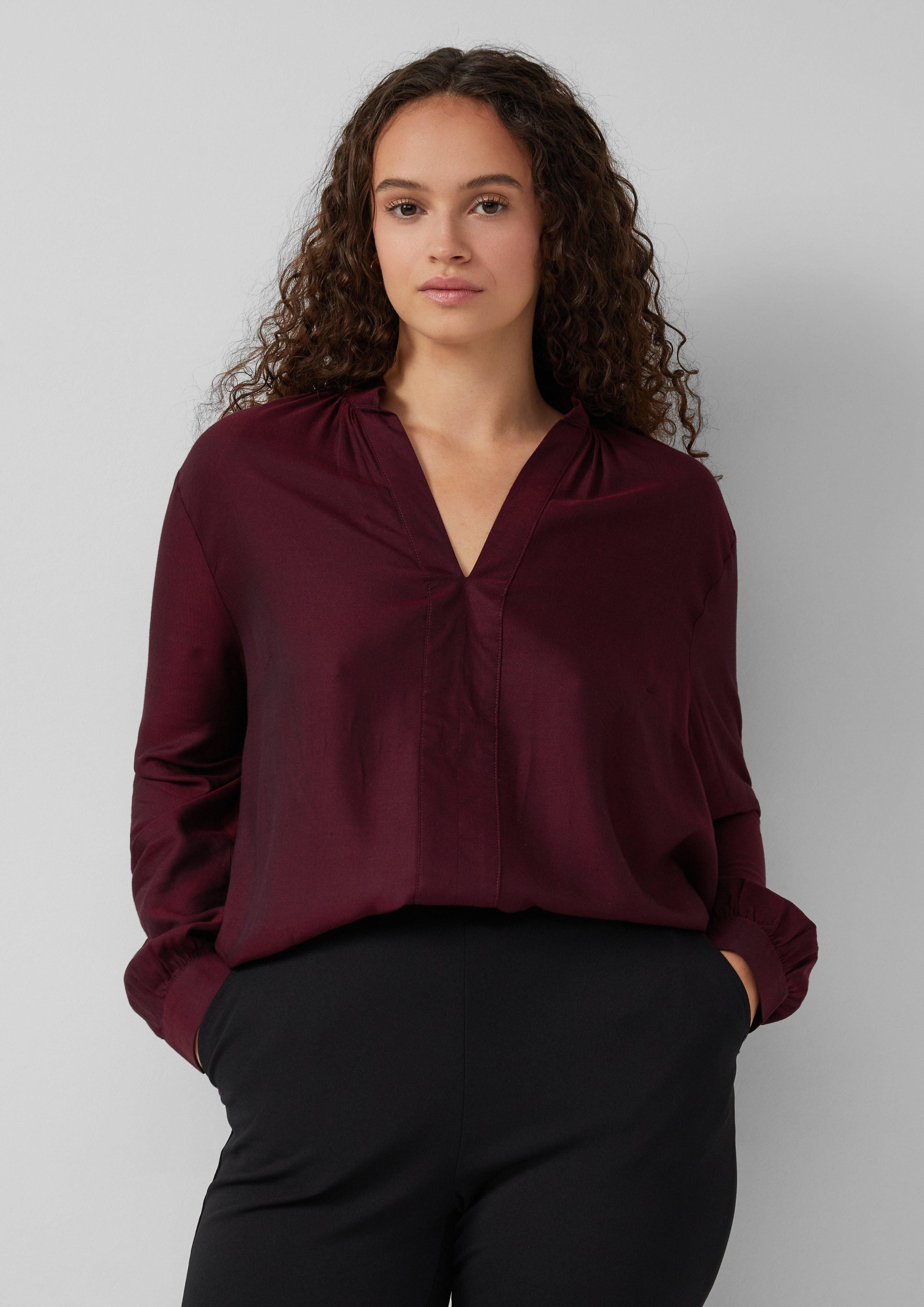 QS Langarmbluse Bluse günstig online kaufen