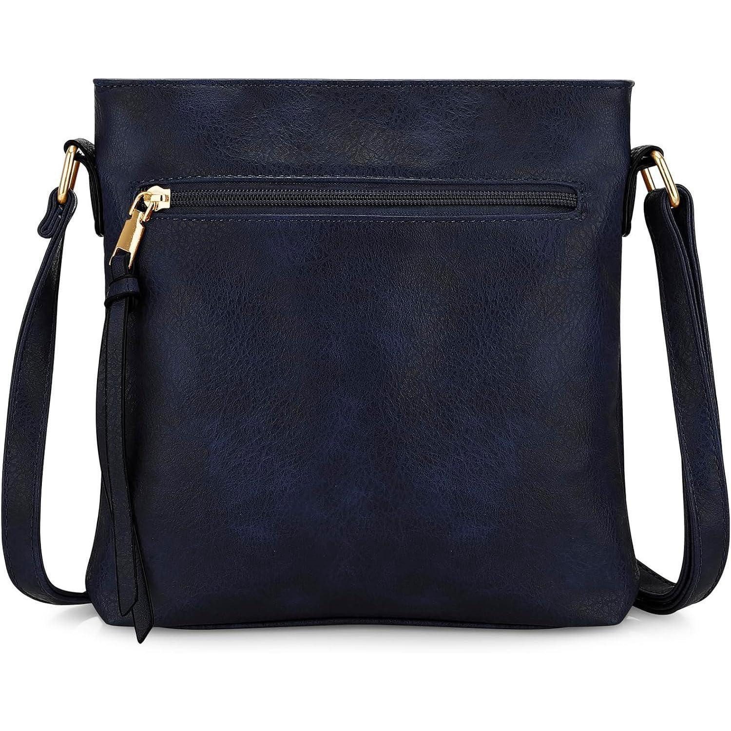 Umhängetasche Umhängetasche aus weichem PU-Leder für Damen, Crossbody mit mehreren