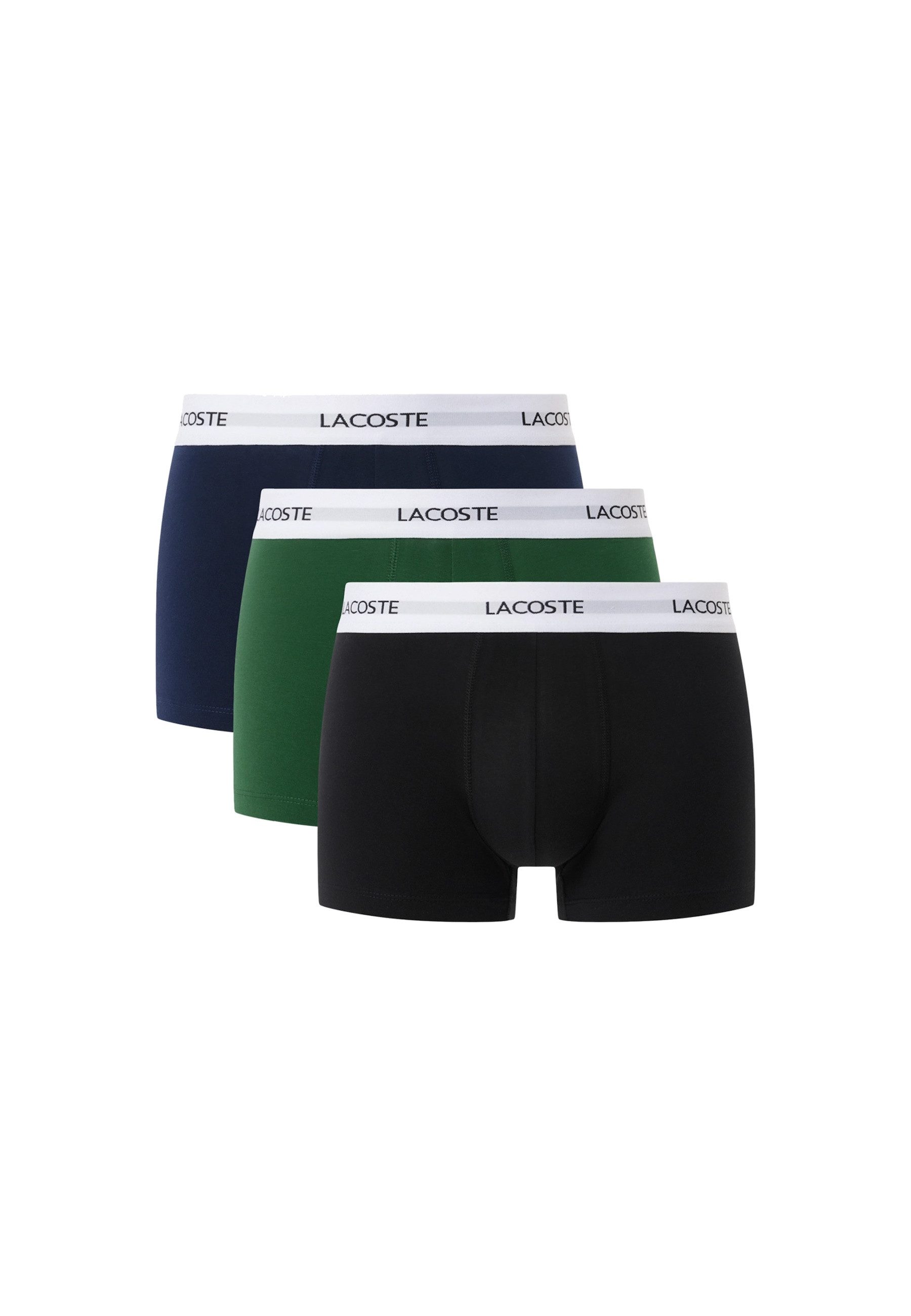 Lacoste Boxershorts Boxershorts Unterhosen 3-Pack (3-St)
