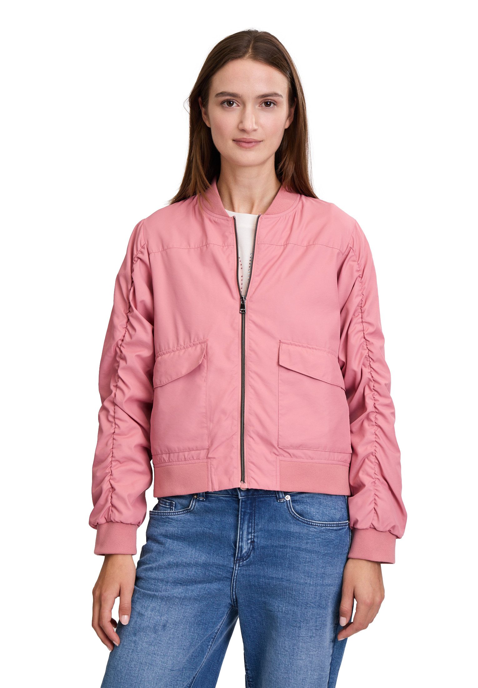 Jackenblazer Cartoon Blouson mit Raffung