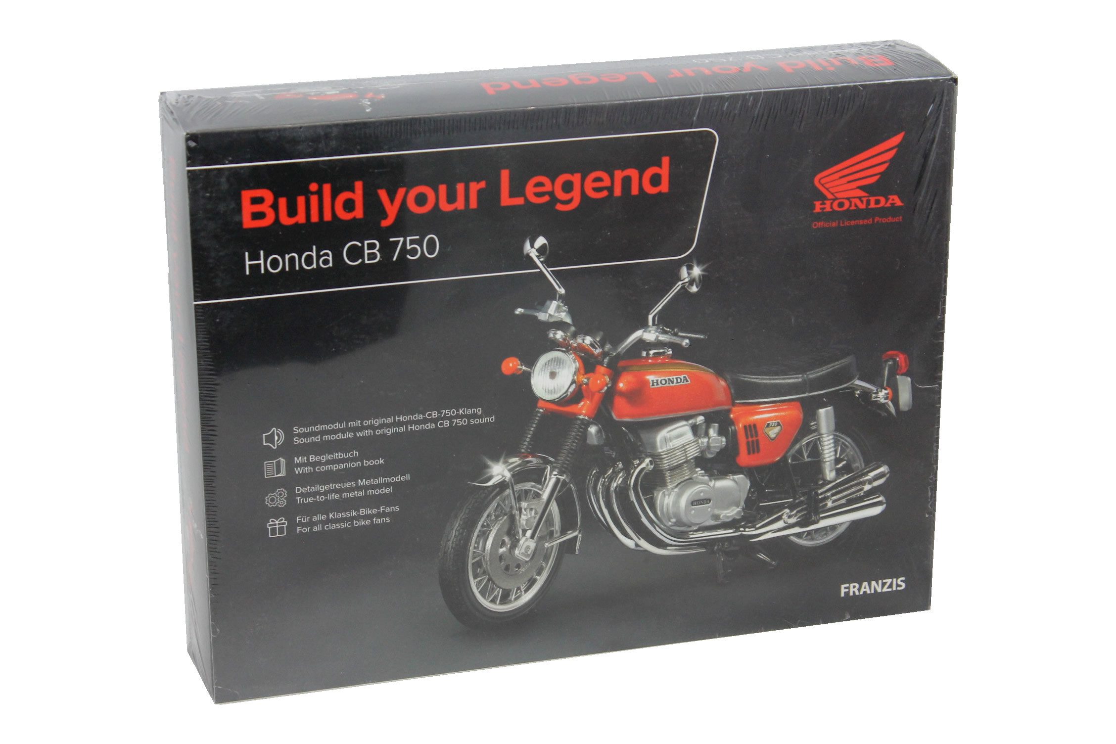 Franzis Modellbausatz Honda CB 750 Build your Legend 1:24