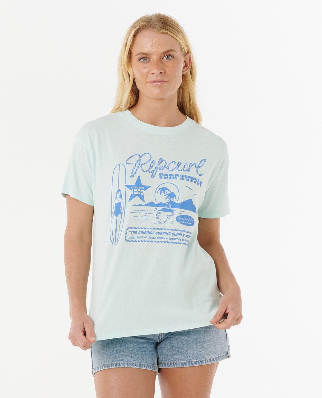 Rip Curl T-Shirt Surf Supply T-Shirt günstig online kaufen