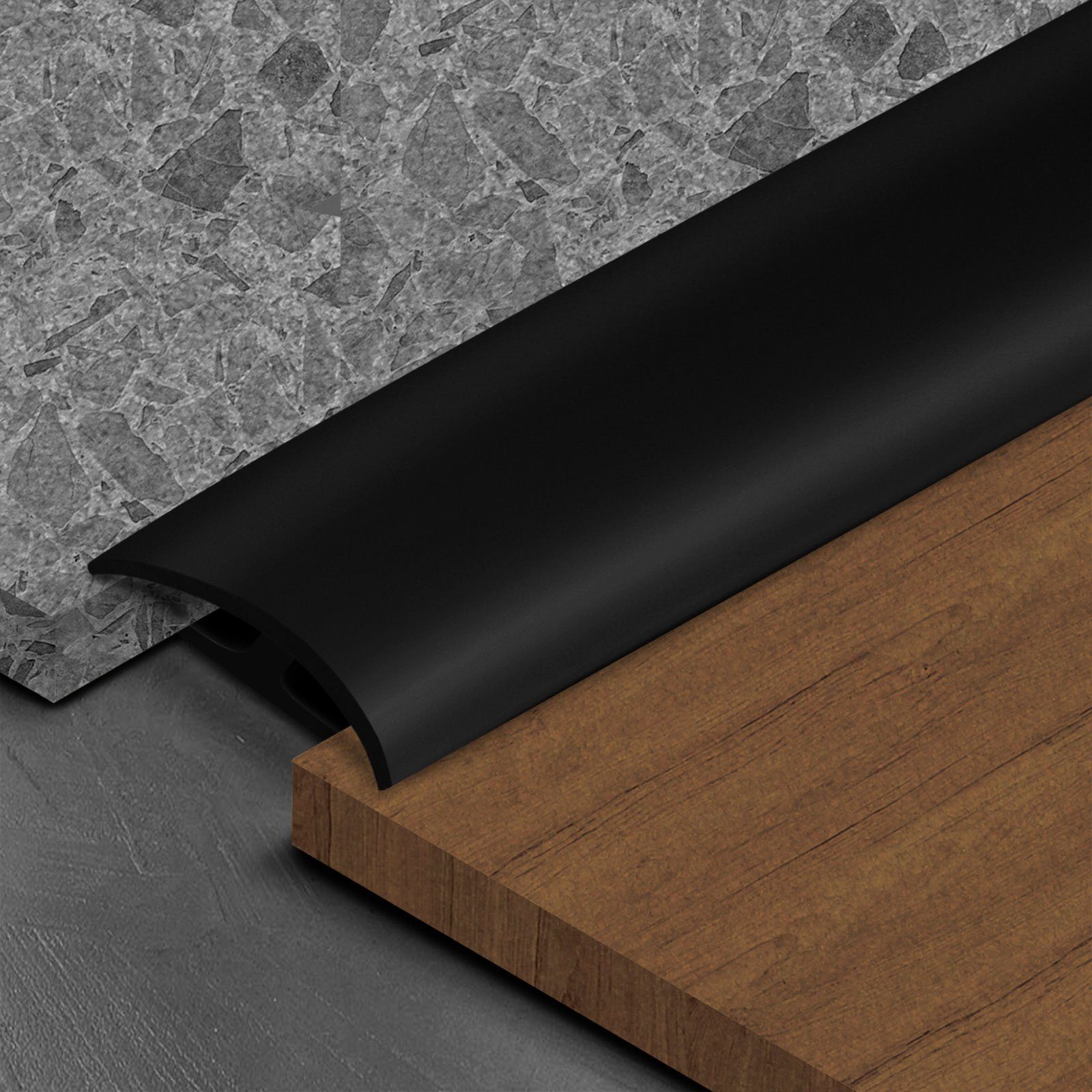 Floordirekt Abschlussleiste Doppeleinfassleiste Jersey, erhältlich in 3 Farben, Leiste, selbstklebend – Bild 5 von 5