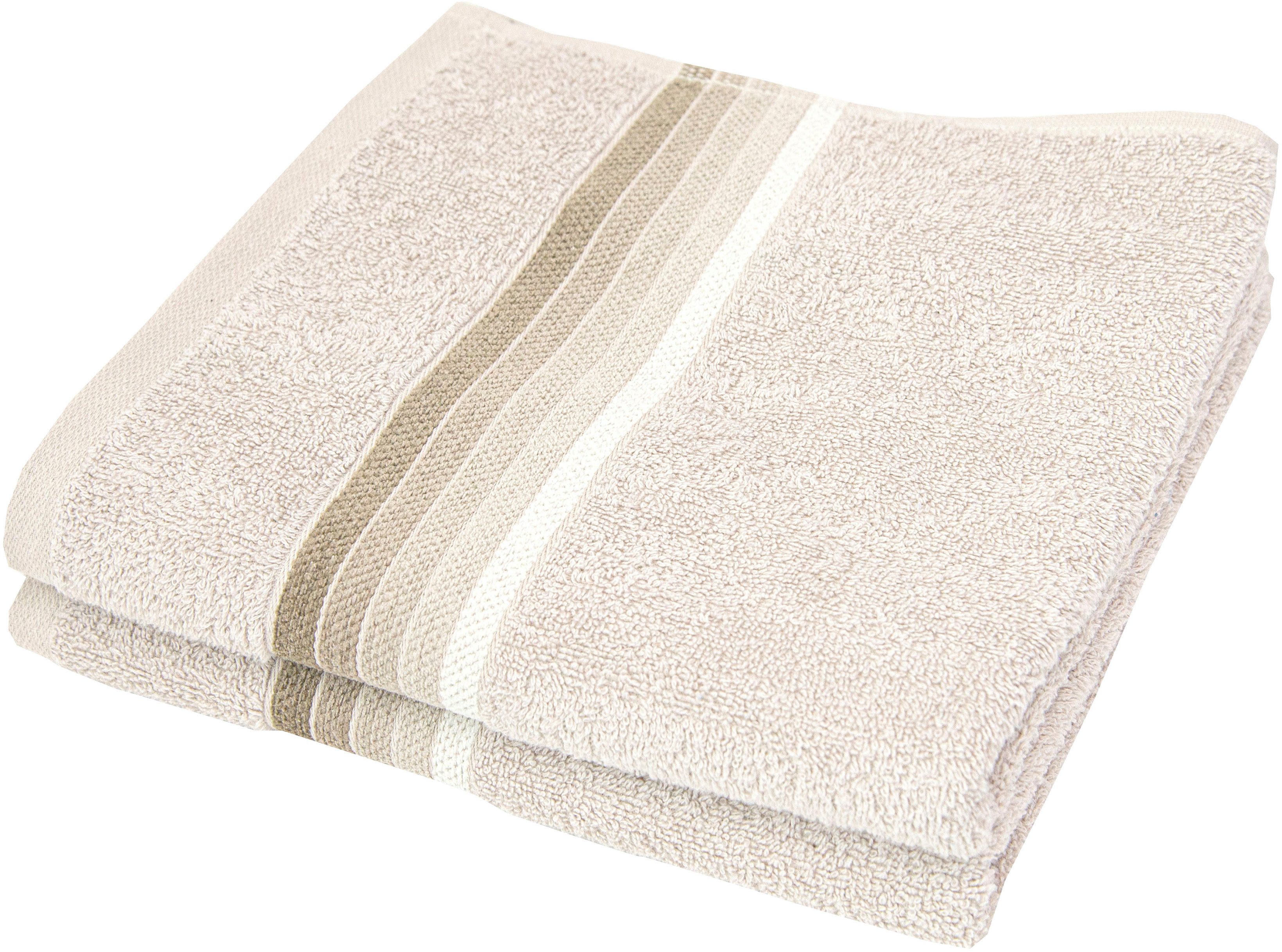 Dyckhoff Handtücher Chenille, Frottier (Packung, 2-St) günstig online kaufen