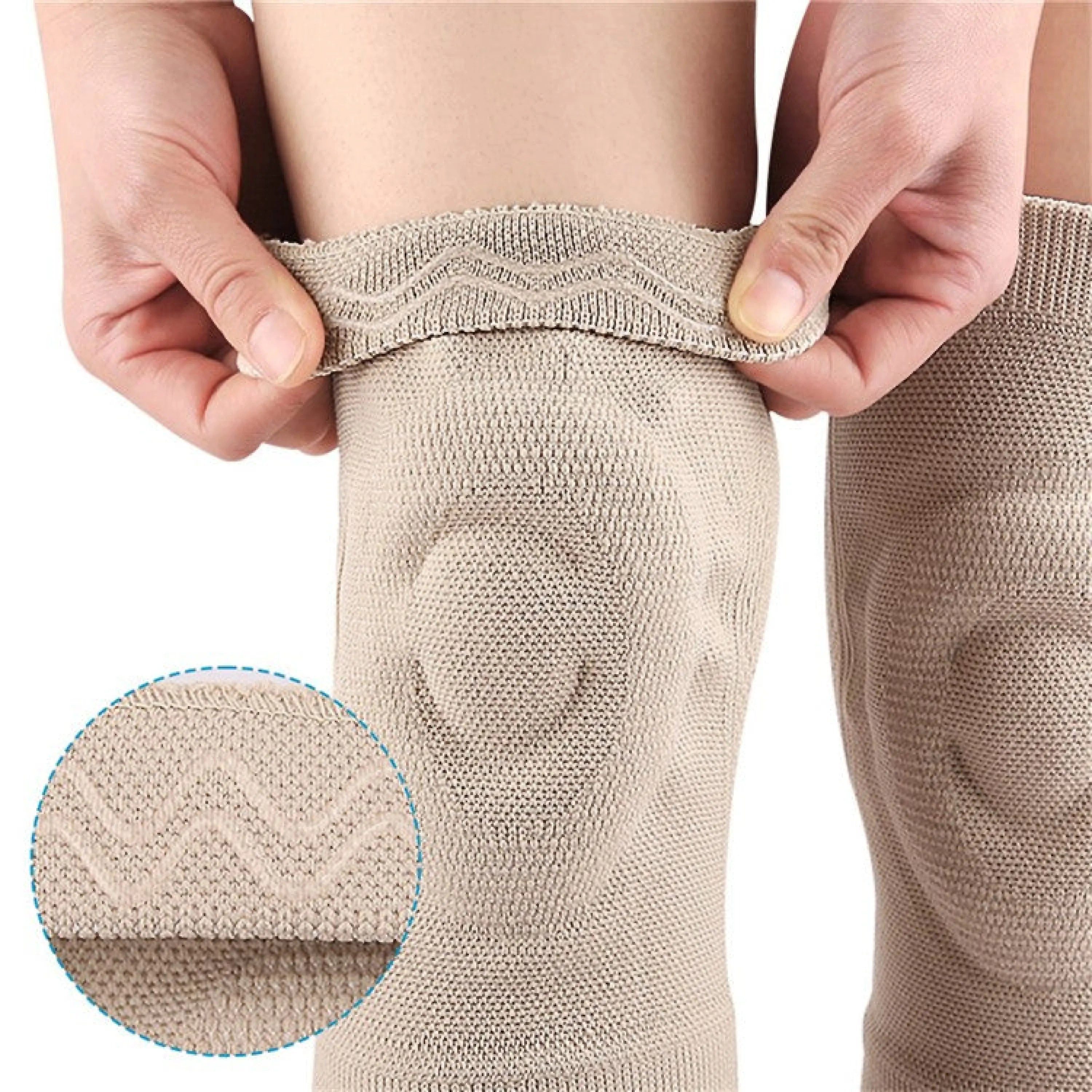 Sport-Knight® Kniebandage Kniebandagen mit 3D-Kompression & Polsterung, Atmungsaktiv