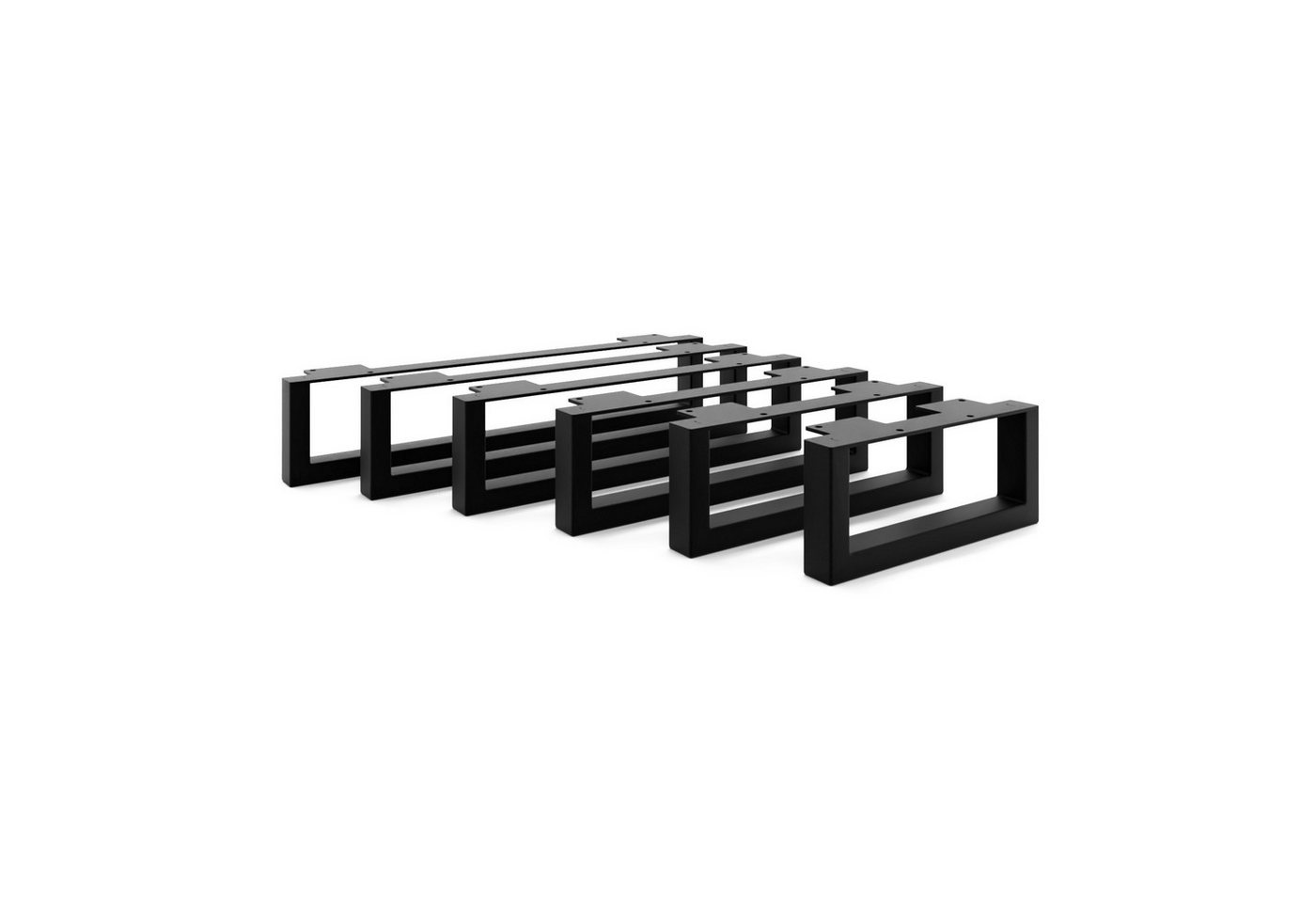 HEVVA Möbelfuß Möbelfüße GRAZ - 7 Größen von 20-50 cm - Kommodenbeine, Schrankfüße, (Set-Option: Sie können entweder 1 Stück oder ein Set von 2 Stück kaufen)
