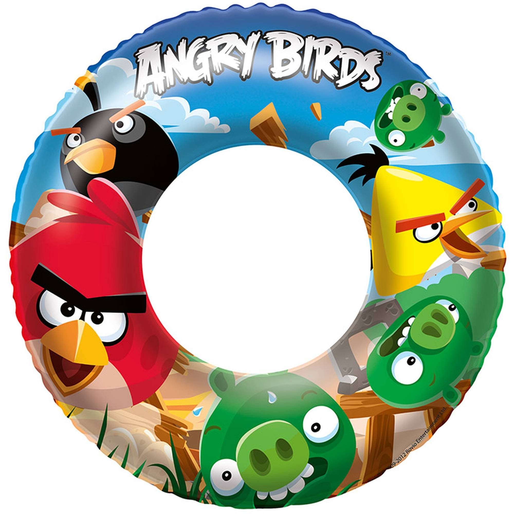 Badespielzeug 96102B BESTWAY Angry Ring Bestway Birds Swim 22'