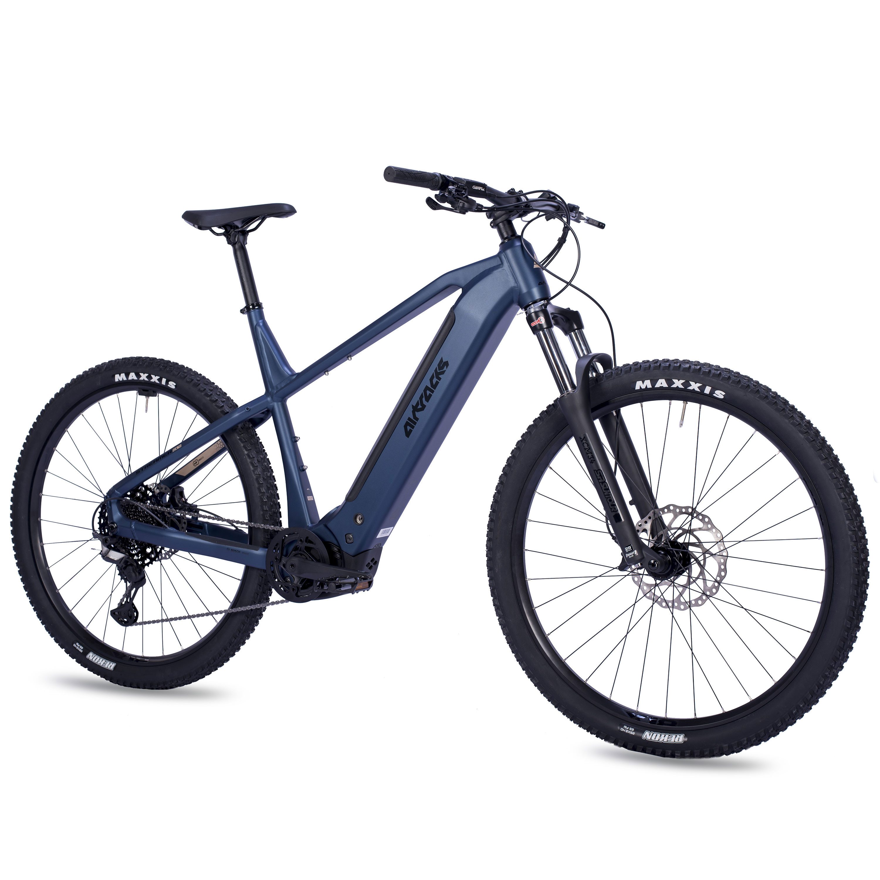 Airtracks E-Bike Mountainbike 29 Herren E-MTB STREAMER CX11 BOSCH PERFORMANCE LINE CX (GEN 5), 11 Gang Shimano DEORE XT M8130 LINKGLIDE 11-FACH Schaltwerk, Kettenschaltung, Mittelmotor, 600 Wh, (Akku Powertube 600Wh, Smart System), Display Purion 200, Mountainbike Größen - 47cm 52cm 56cm-Mod. 2026