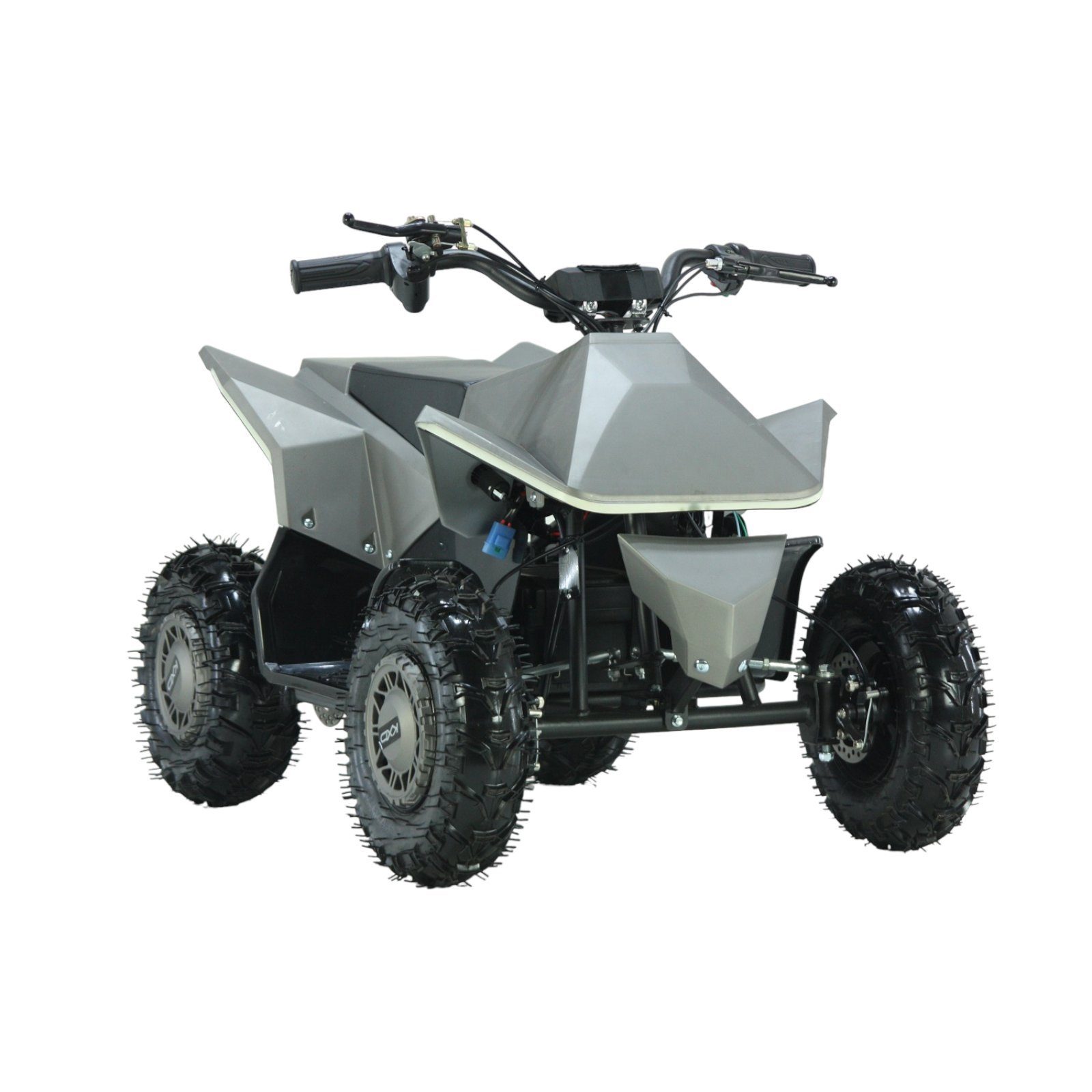 KXD E-Quad Elektro Cyber Quad Miniquad 500W 36V Pocketquad Kinderquad ATV M2 Grau