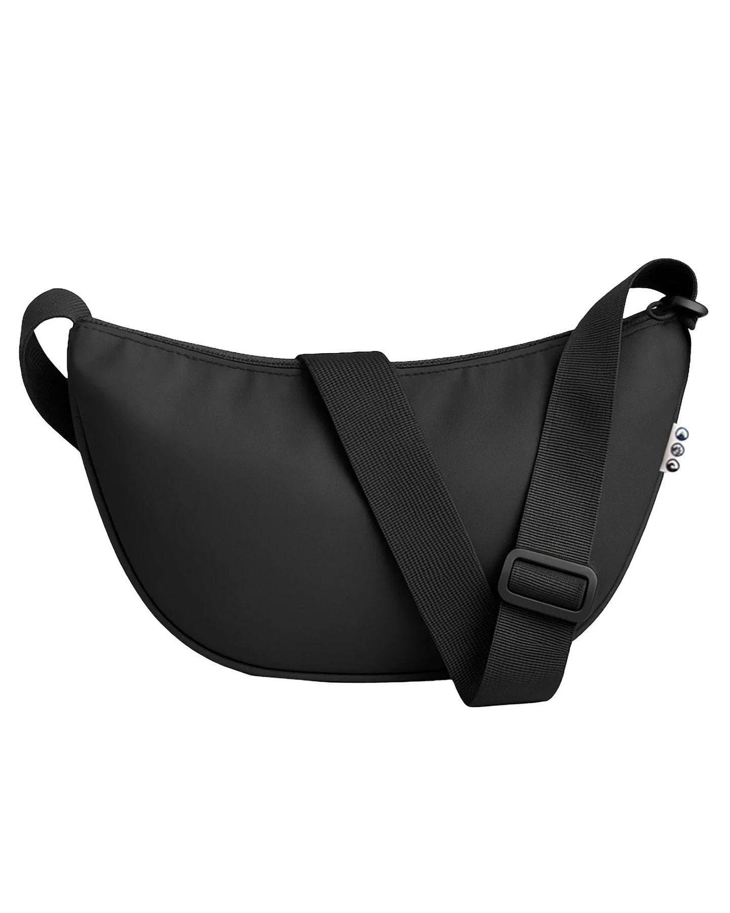 SONS OF ALOHA Umhängetasche Umhängetasche Moon Bag Cross-Body Bag schwarz, Umhängetasche, Moon Bag HOKU M, recyceltes PET, schwarz