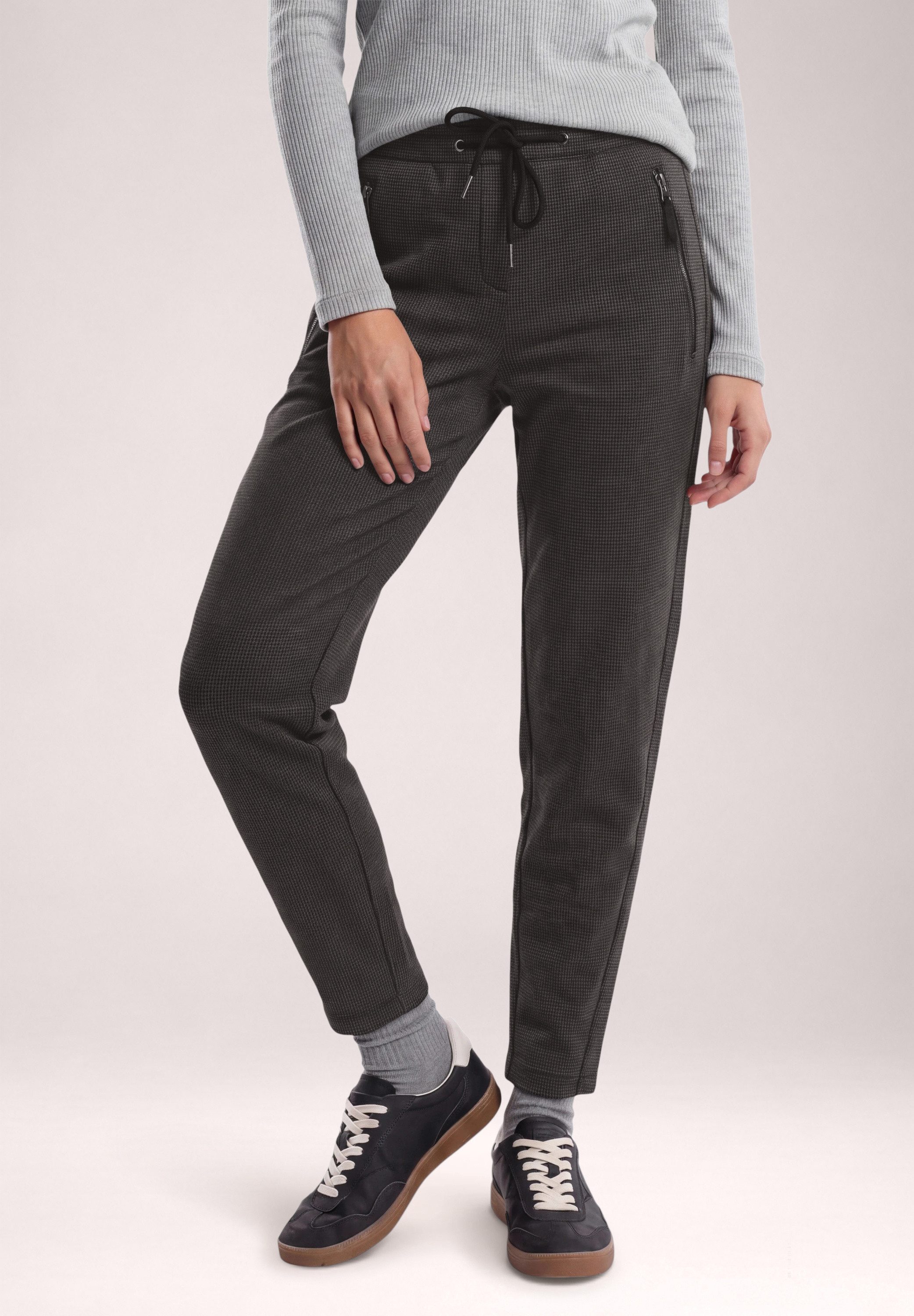 CECIL Jogger Pants Elastikbund mit Tunnelzug