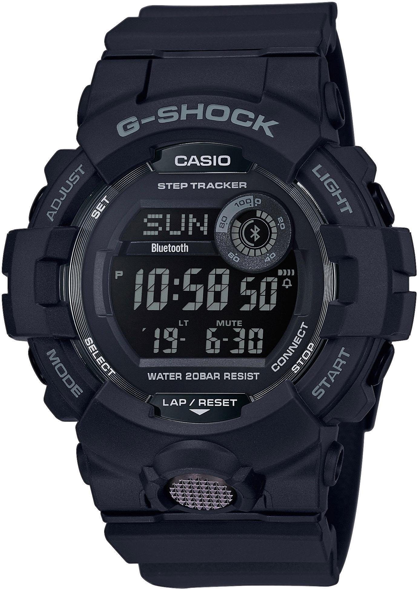 CASIO G-SHOCK GBD-800-1BER Smartwatch, Quarzuhr,Armbanduhr Herrenuhr,Schrittzähler,bis 20 bar wasserd.digital