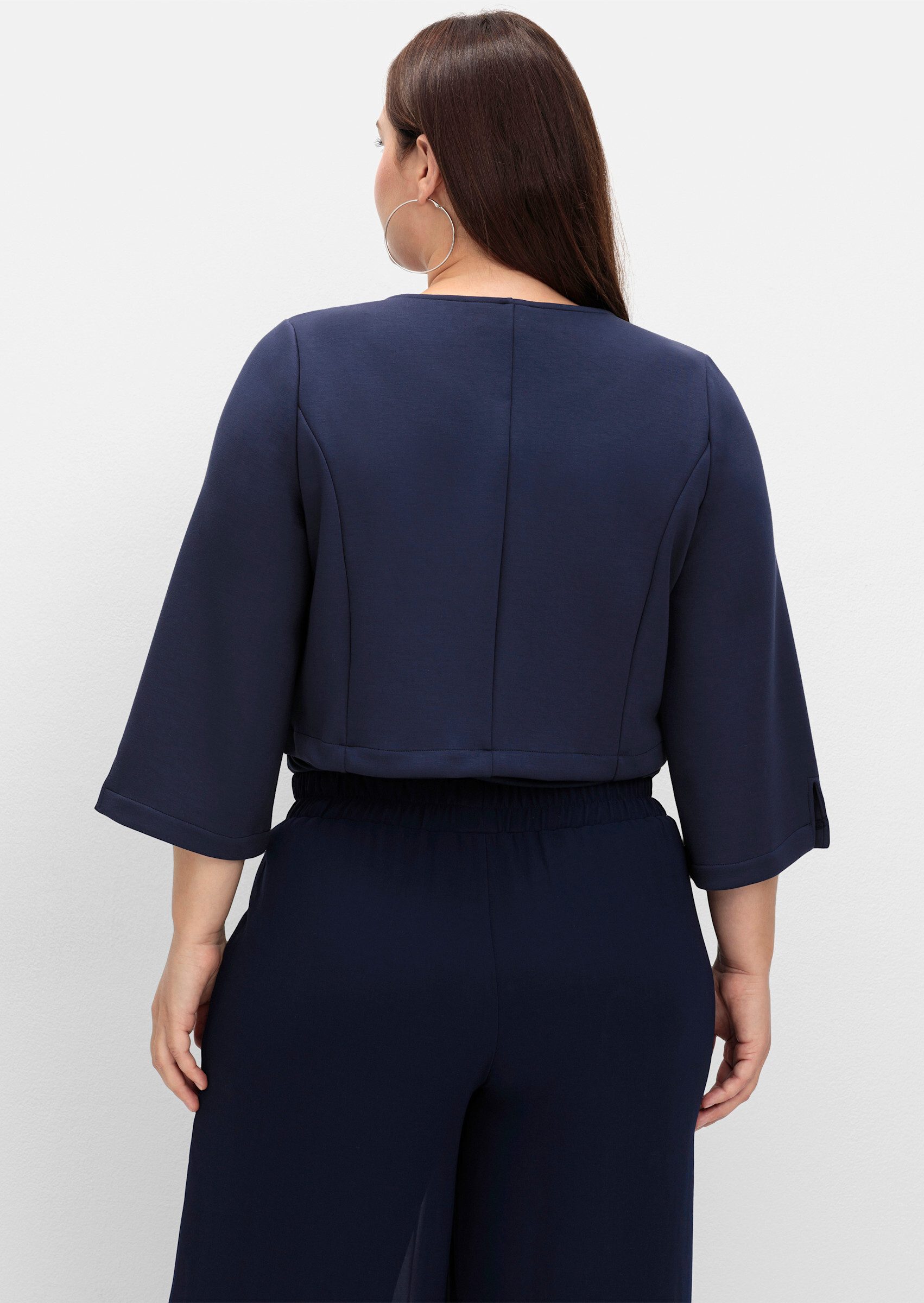 Sheego Blusenblazer Bolero 3/4-Arm – Bild 5 von 5