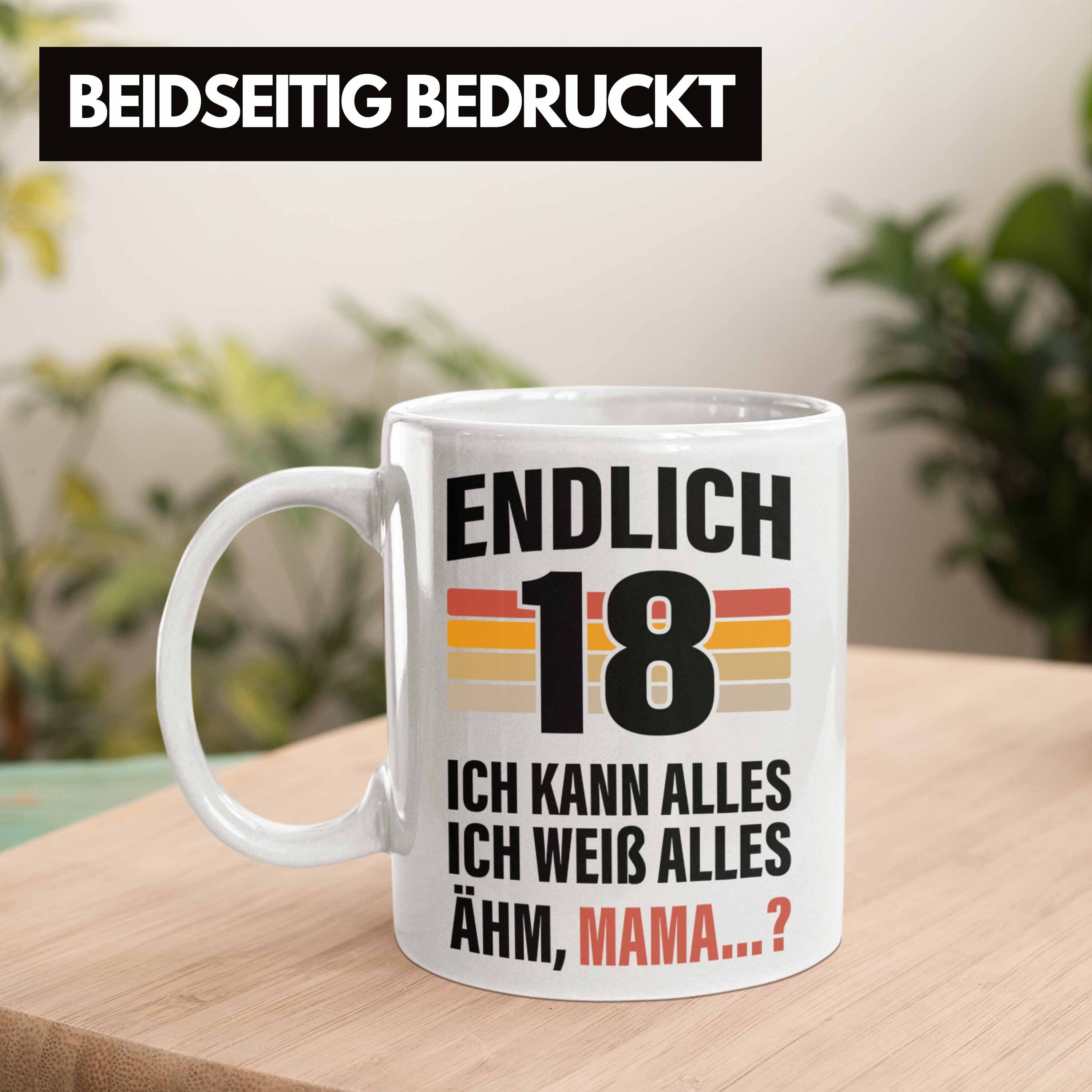 Trendation Tasse Trendation - 18. Geburtstag Junge Mädchen Tasse 18 Jahre alt Sohn Tochter Geschenkidee – Bild 3 von 5