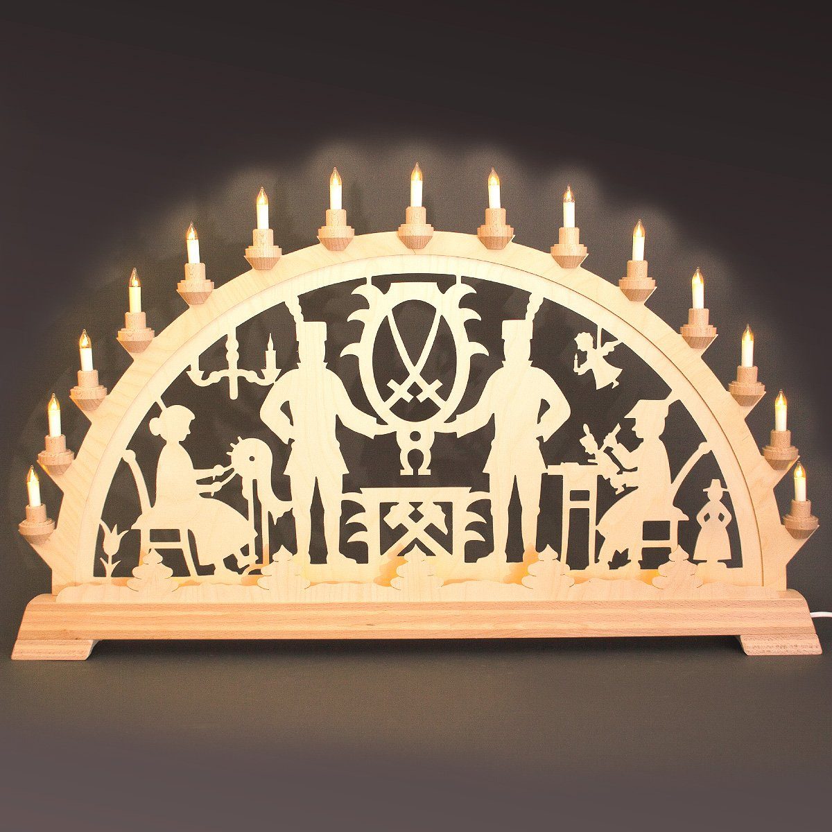 Kunstgewebe Taulin Schwibbogen