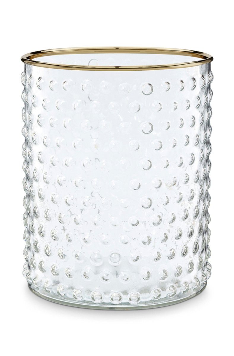 PiP Studio Teelichthalter Teelichthalter glass 13 x 17 cm, Tea Light Holder Glass 13x17cm
