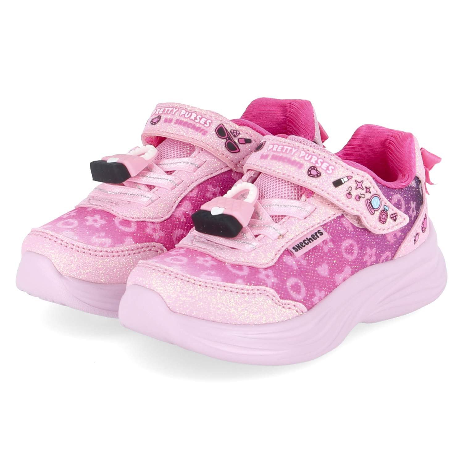 Skechers Skechers 302199N PKMT Mädchen Textil & Synthetik rose/pink Lauflernschuh