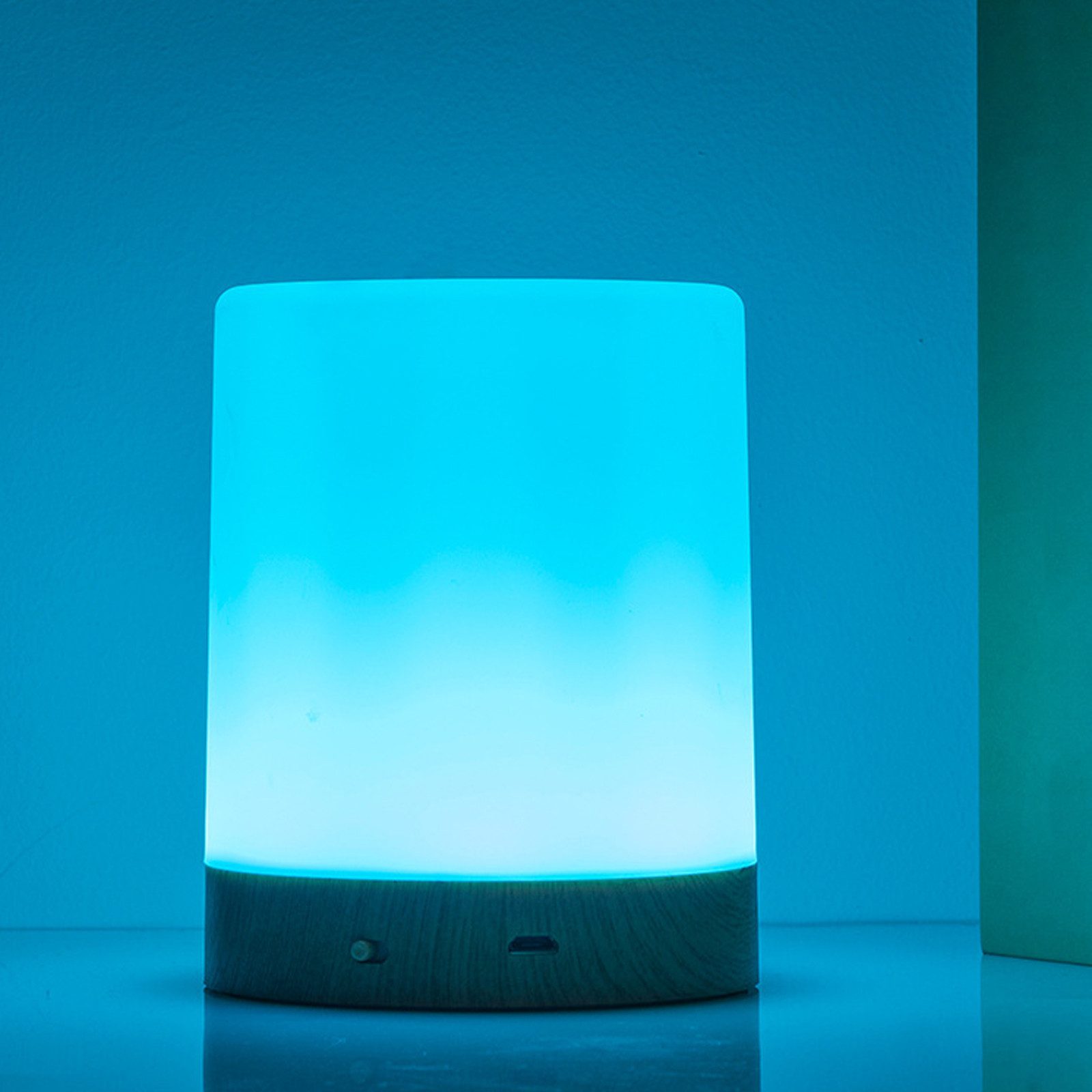 REDOM Nachttischlampe LED Tischlampe Ambientebeleuchtung, mit günstig online kaufen