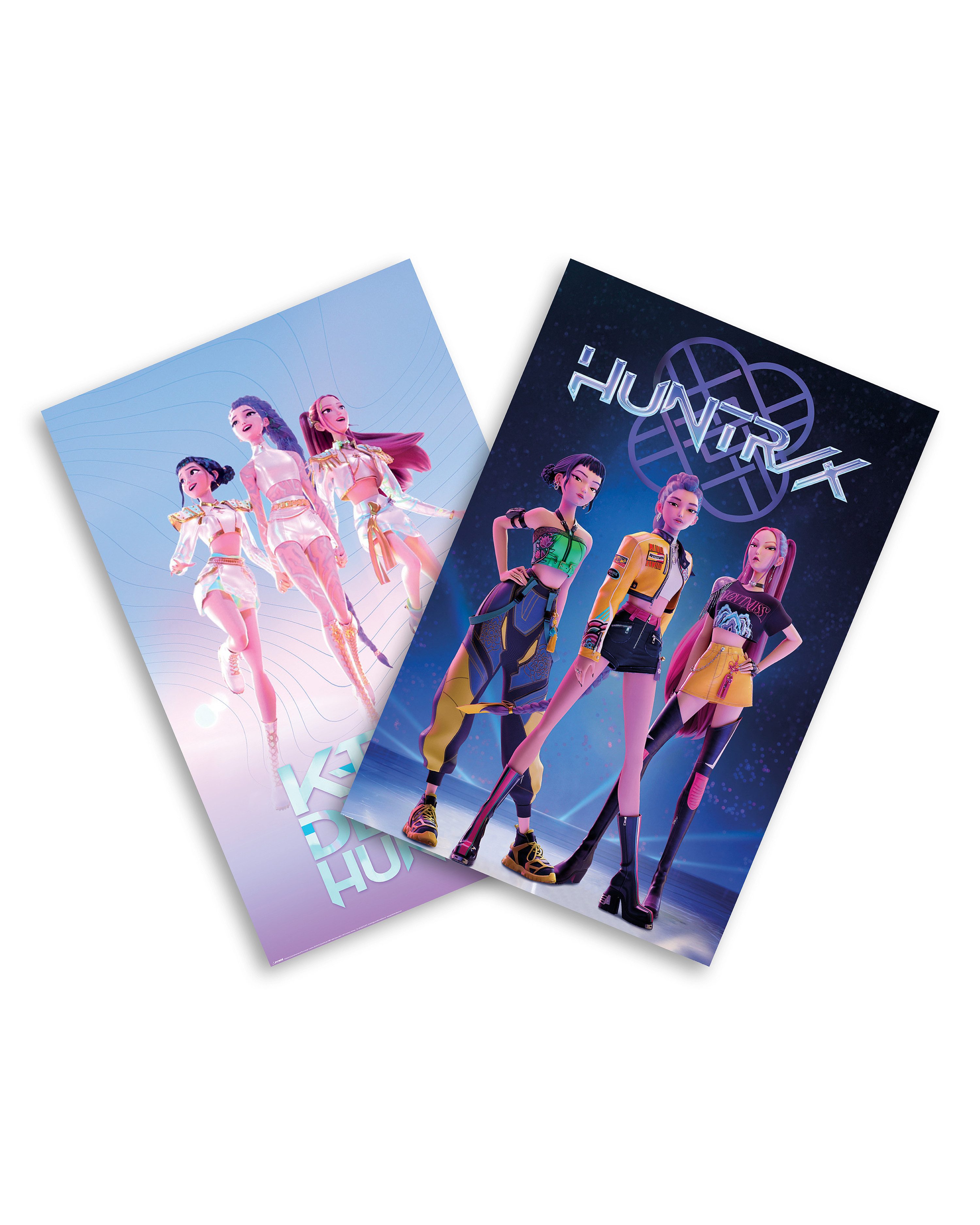 PYRAMID Poster KPop Demon Hunters Posterset Huntr/x & Floating 91,5 x 61 cm