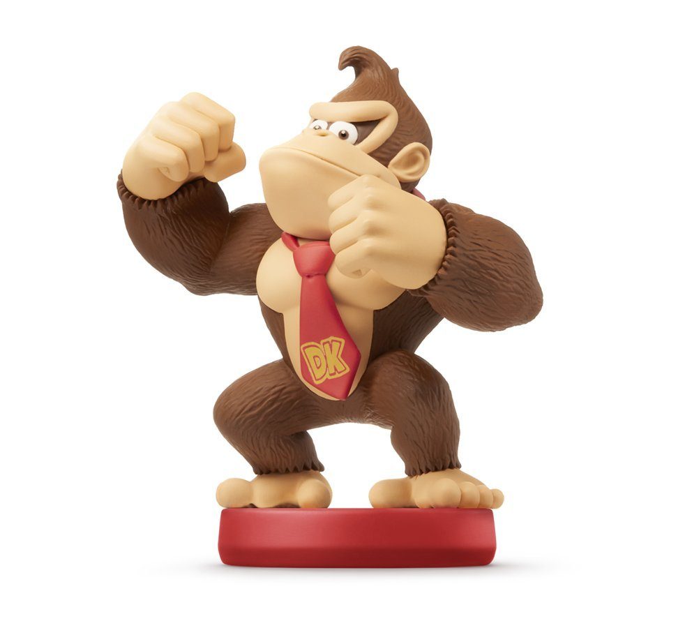 Nintendo Sammelfigur amiibo Donkey Kong aus Super Mario Collection Switch Wii U 3DS (amiibo Figur, 1 St., digitale Inhalte), NFC