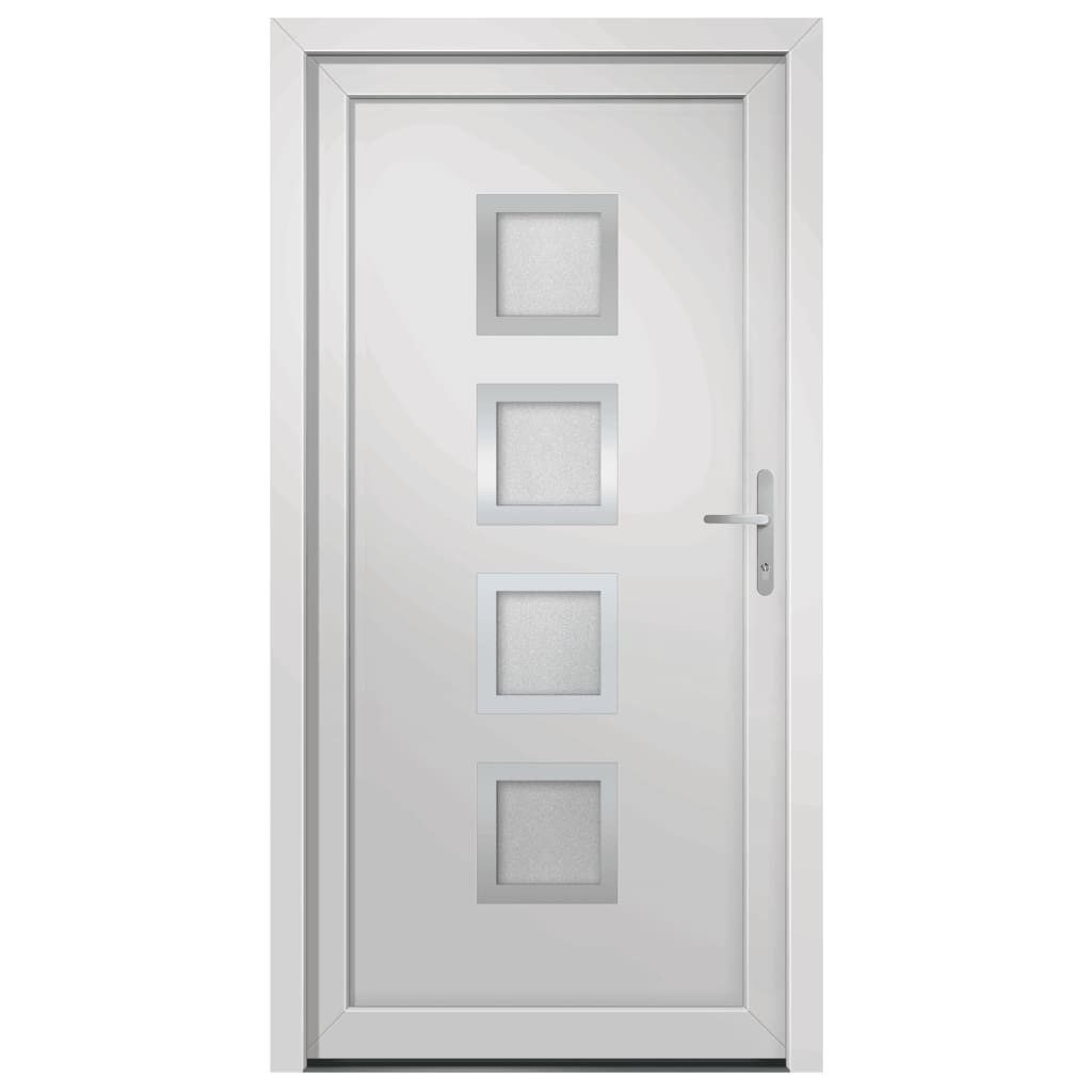 vidaXL Haustür Haustür Weiß 88x200 cm günstig online kaufen