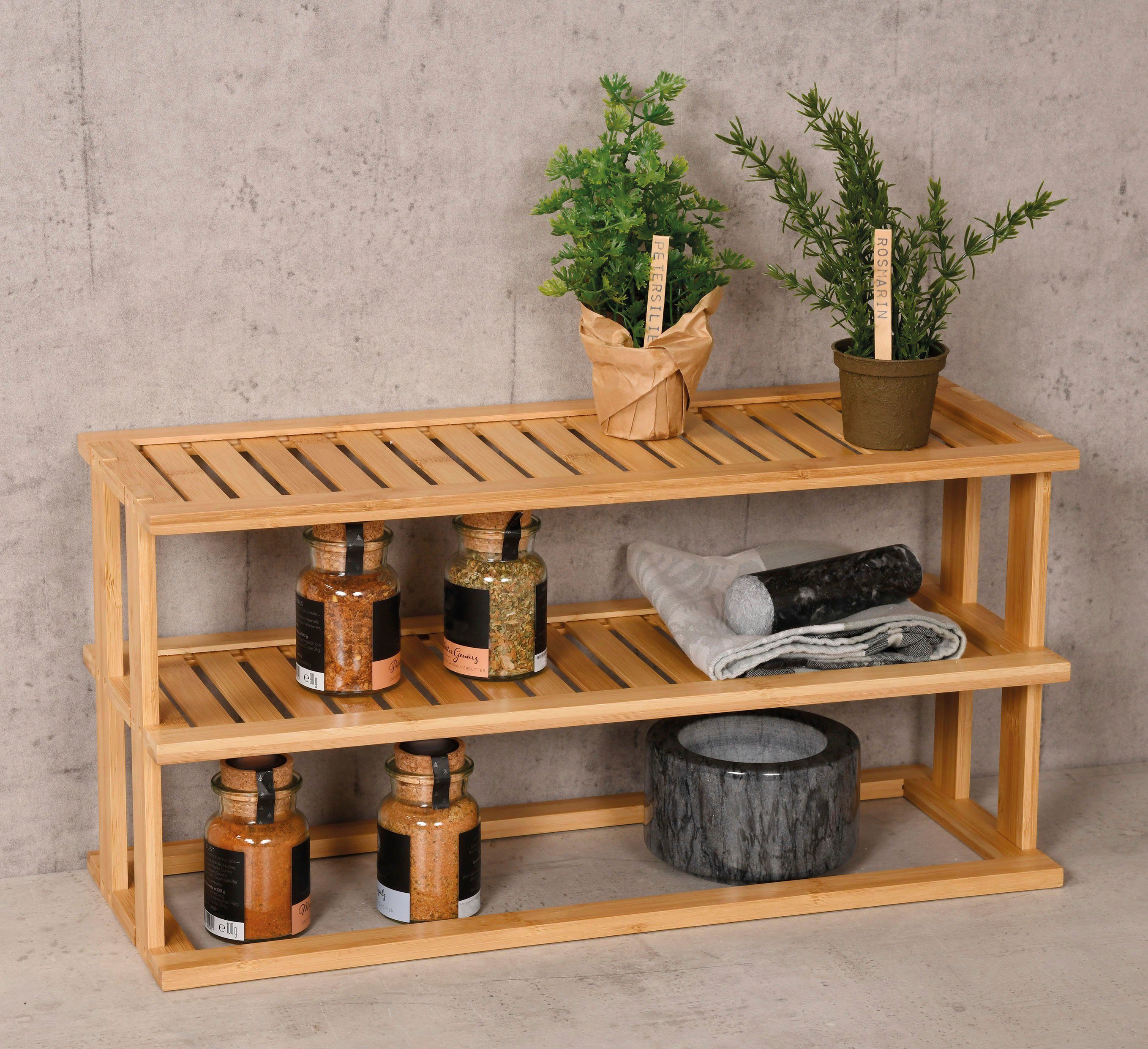 KESPER® Ablageregal, 1-tlg., aus 100% FSC®-zertifiziertem Holz günstig online kaufen